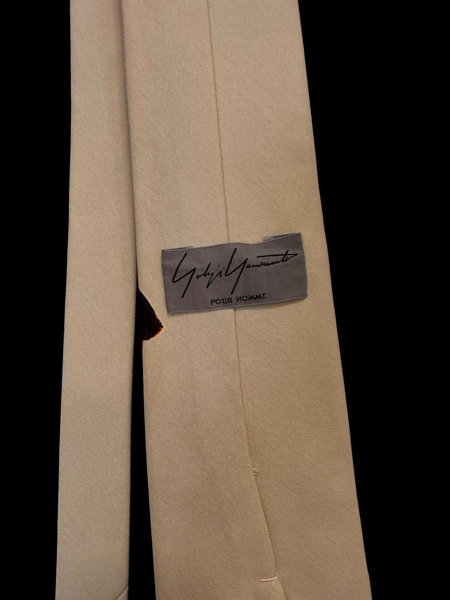 Yohji Yamamoto yohji yamamoto 91aw graphic necktie Size ONE SIZE - 3 Thumbnail