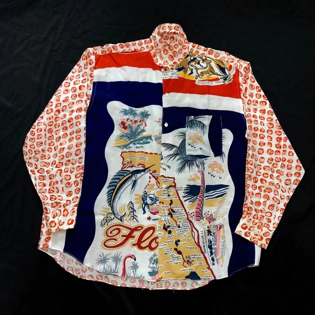 Comme des Garcons comme des garçons summer printed shirt Size US L / EU 52-54 / 3 - 2 Thumbnail