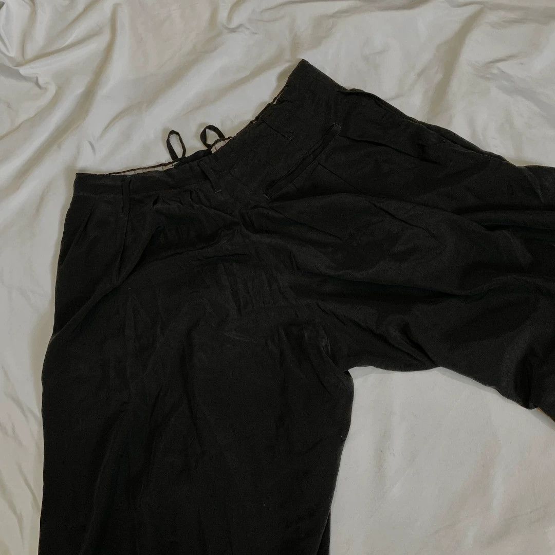 Yohji Yamamoto yohji yamamoto silk balloon pants Size 23" - 3 Thumbnail