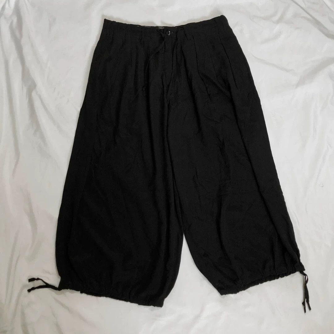 Yohji Yamamoto yohji yamamoto silk balloon pants Size 23" - 2 Thumbnail