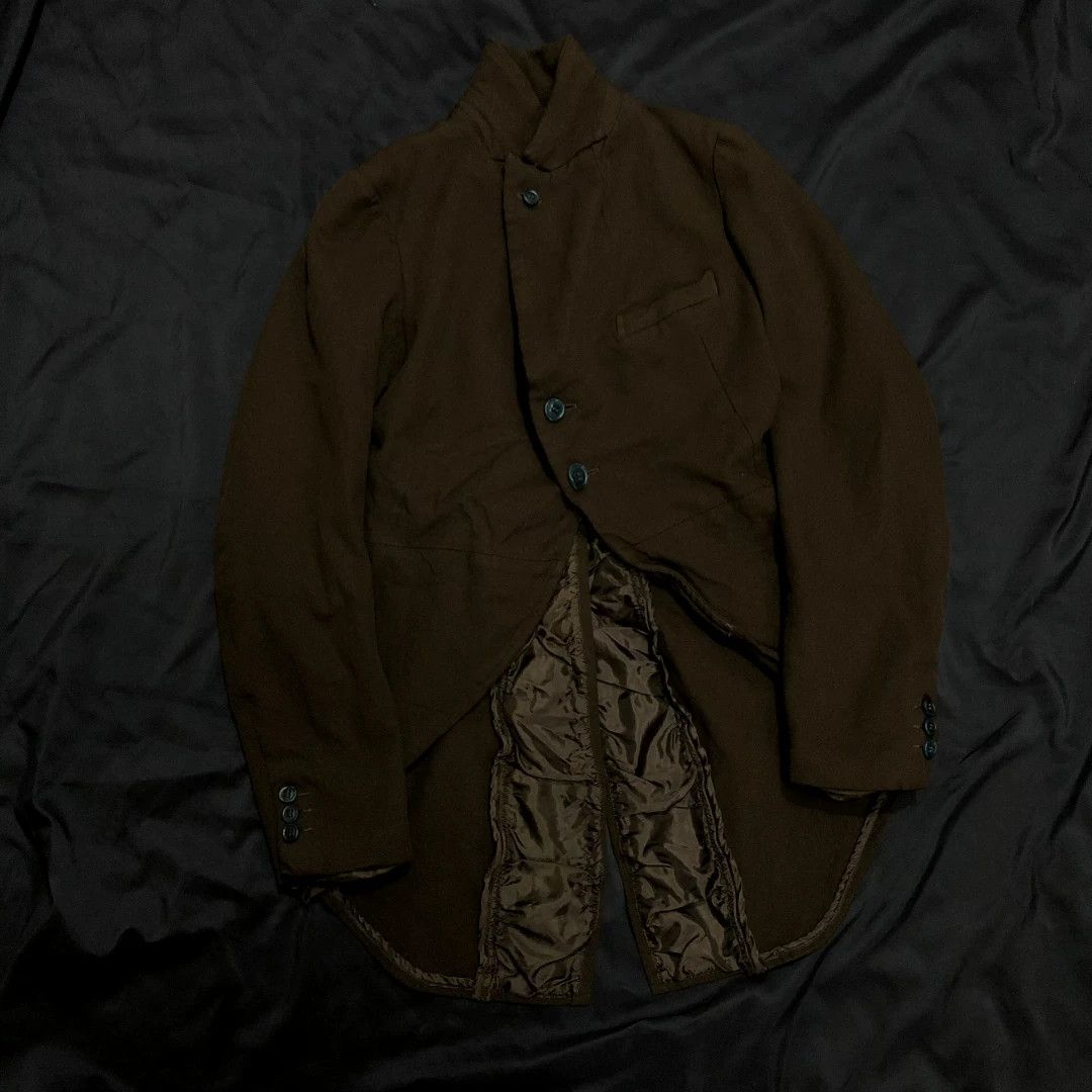 Comme des Garcons comme des garcons tailcoat jacket in deep olive Size M / US 6-8 / IT 42-44 - 3 Thumbnail