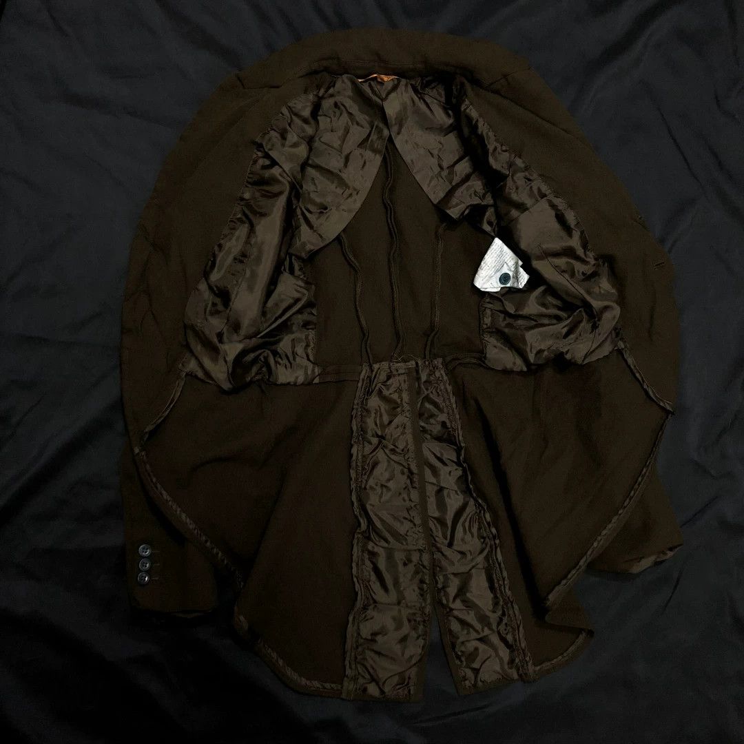Comme des Garcons comme des garcons tailcoat jacket in deep olive Size M / US 6-8 / IT 42-44 - 4 Thumbnail