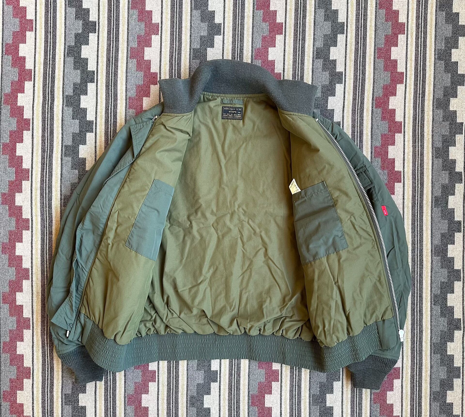 Wtaps wtaps flight jacket military style black gold label Size US S / EU 44-46 / 1 - 3 Thumbnail