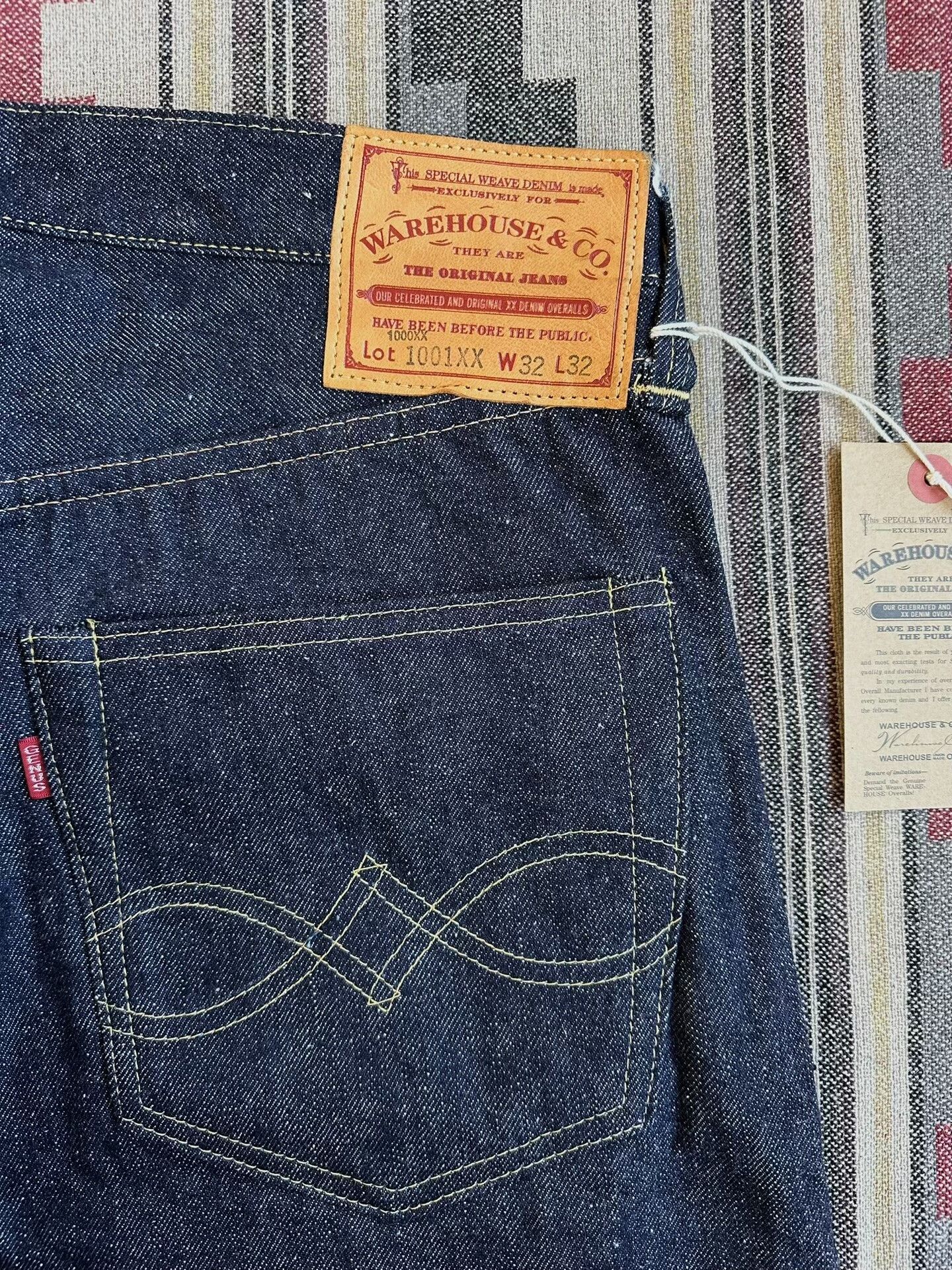 Warehouse & Co. warehouse dead stock blue jeans 1947 model Size US 32 / EU 48 - 5 Thumbnail
