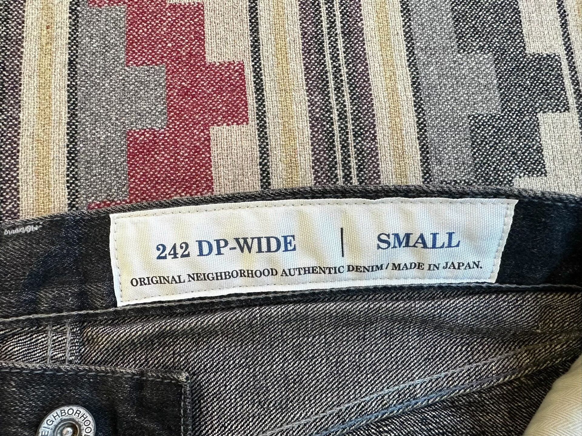 Neighborhood neighborhood washed denim vintage pants black Size US 26 / EU 42 - 7 Thumbnail