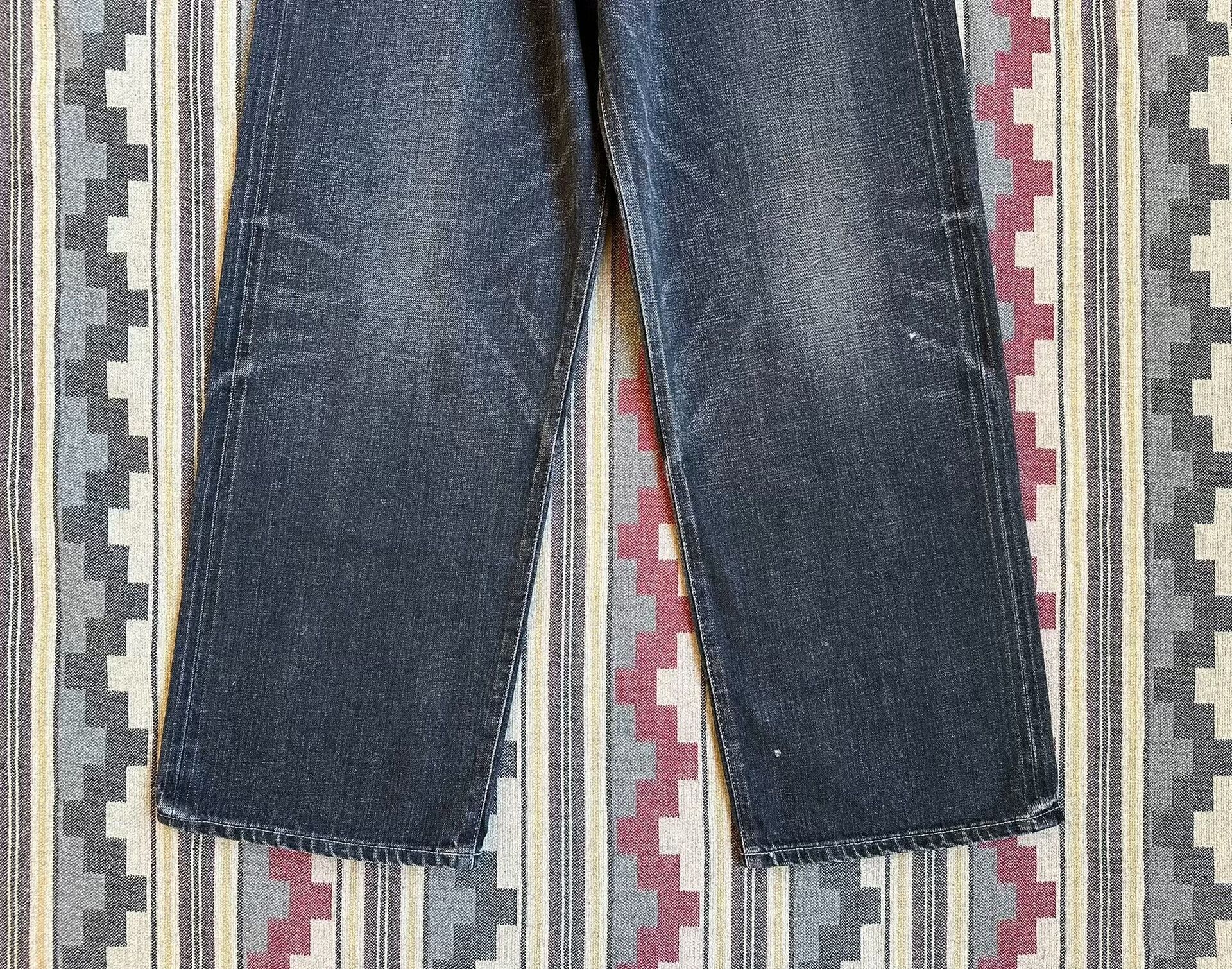 Neighborhood neighborhood washed denim vintage pants black Size US 26 / EU 42 - 4 Thumbnail