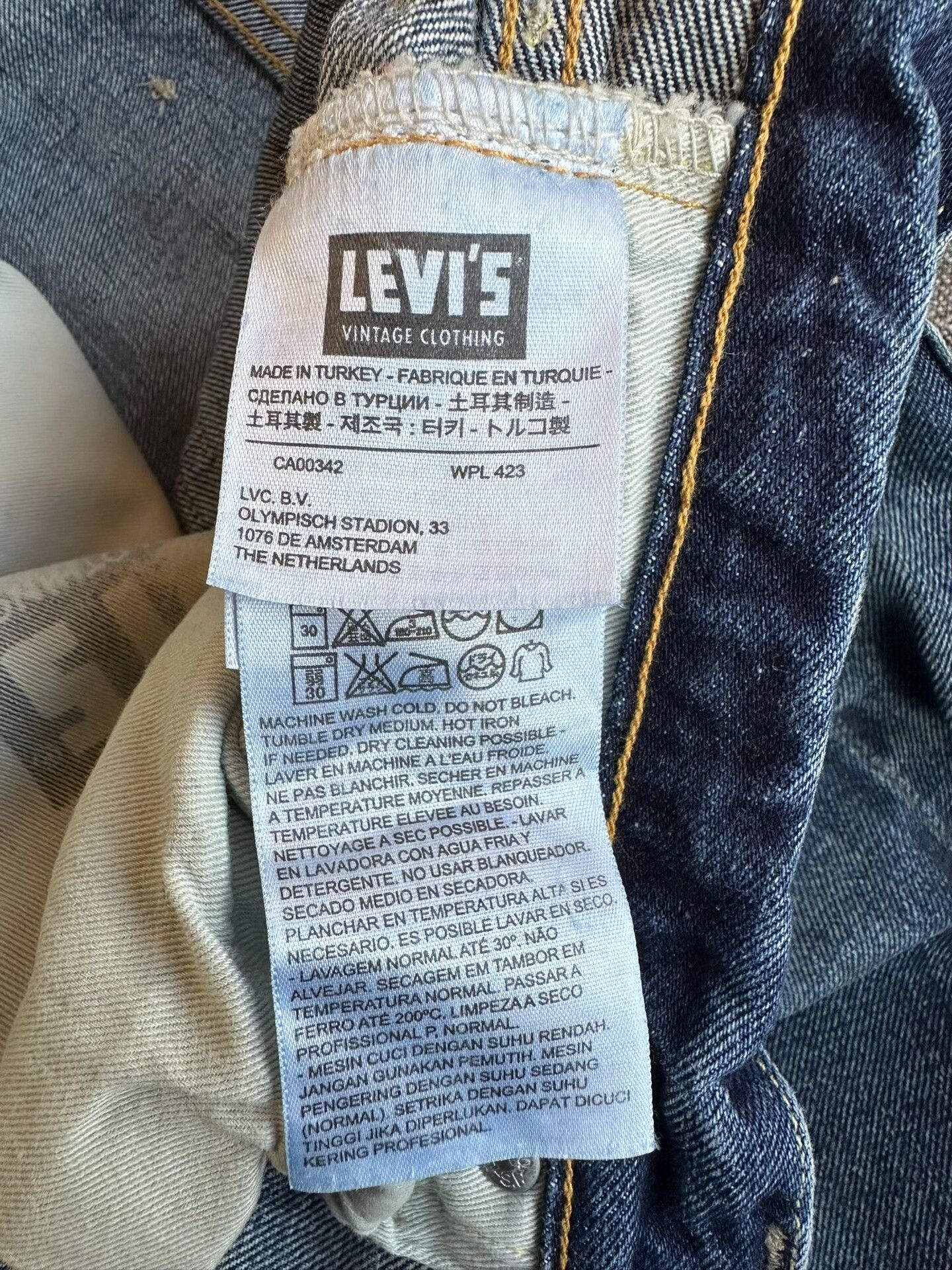 Levi's Vintage Clothing levi’s 1954 501zxx denim jeans Size US 30 / EU 46 - 8 Thumbnail