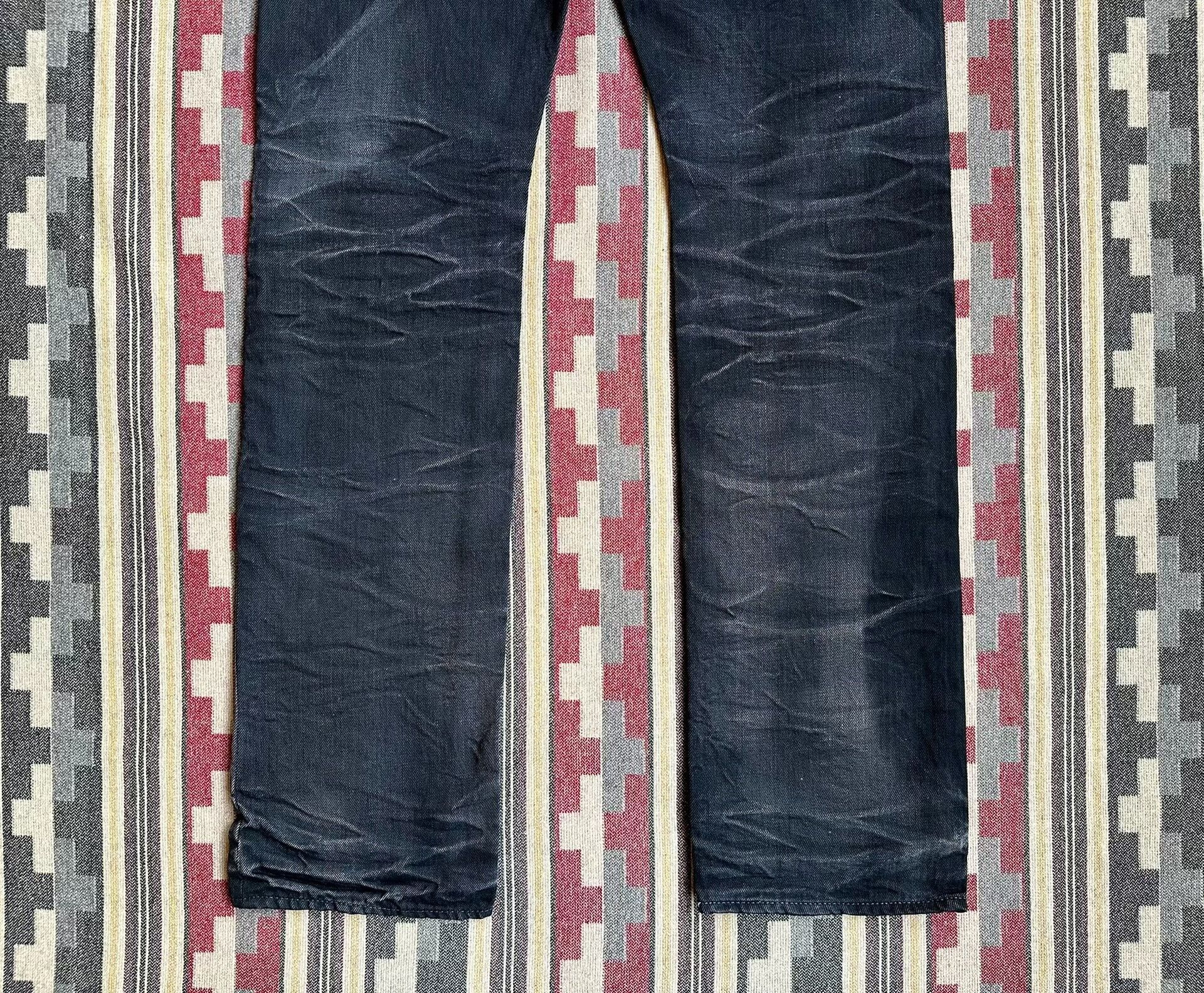 Prps vintage black wash denim jeans for men Size US 34 / EU 50 - 7 Thumbnail