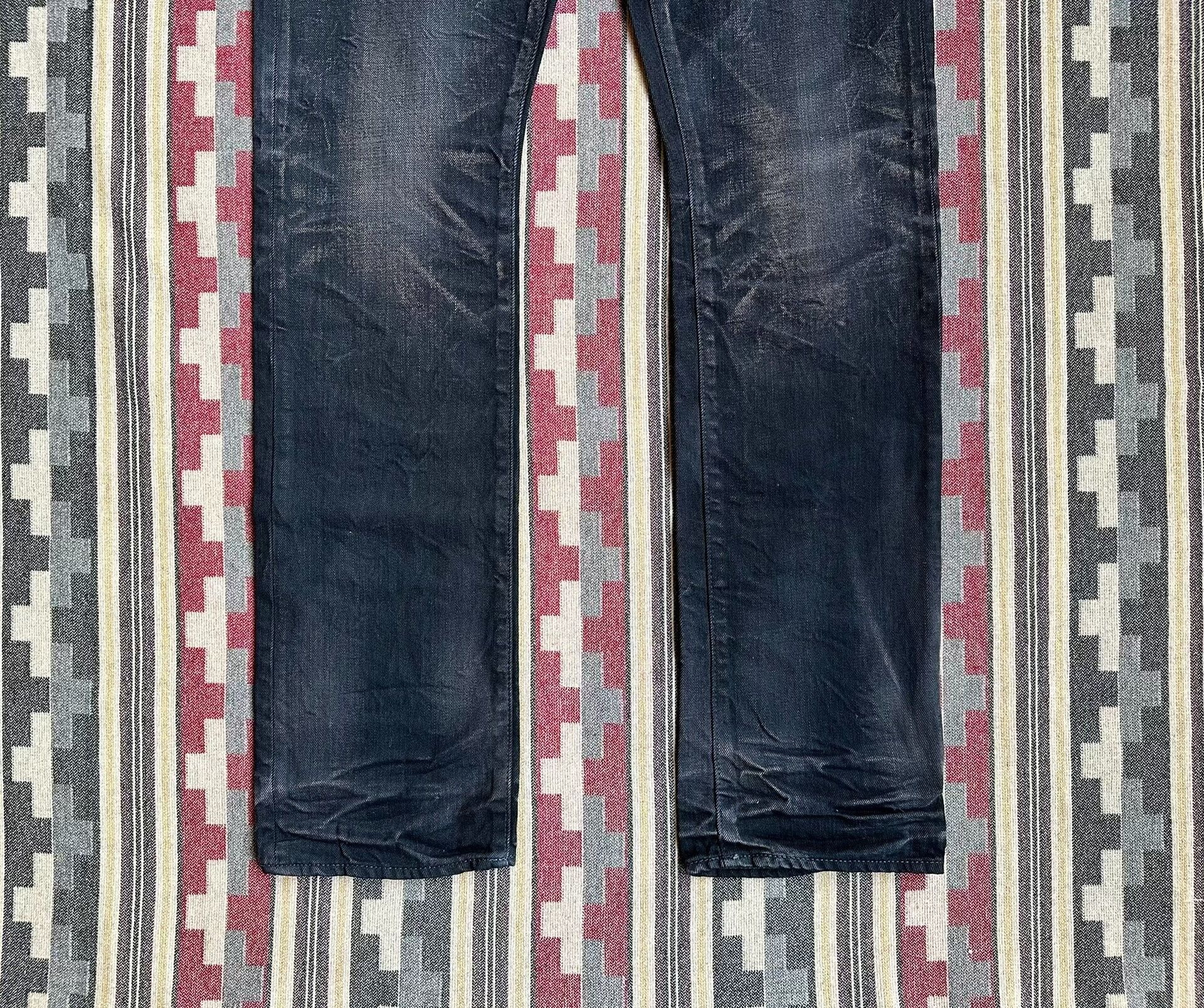 Prps vintage black wash denim jeans for men Size US 34 / EU 50 - 6 Thumbnail
