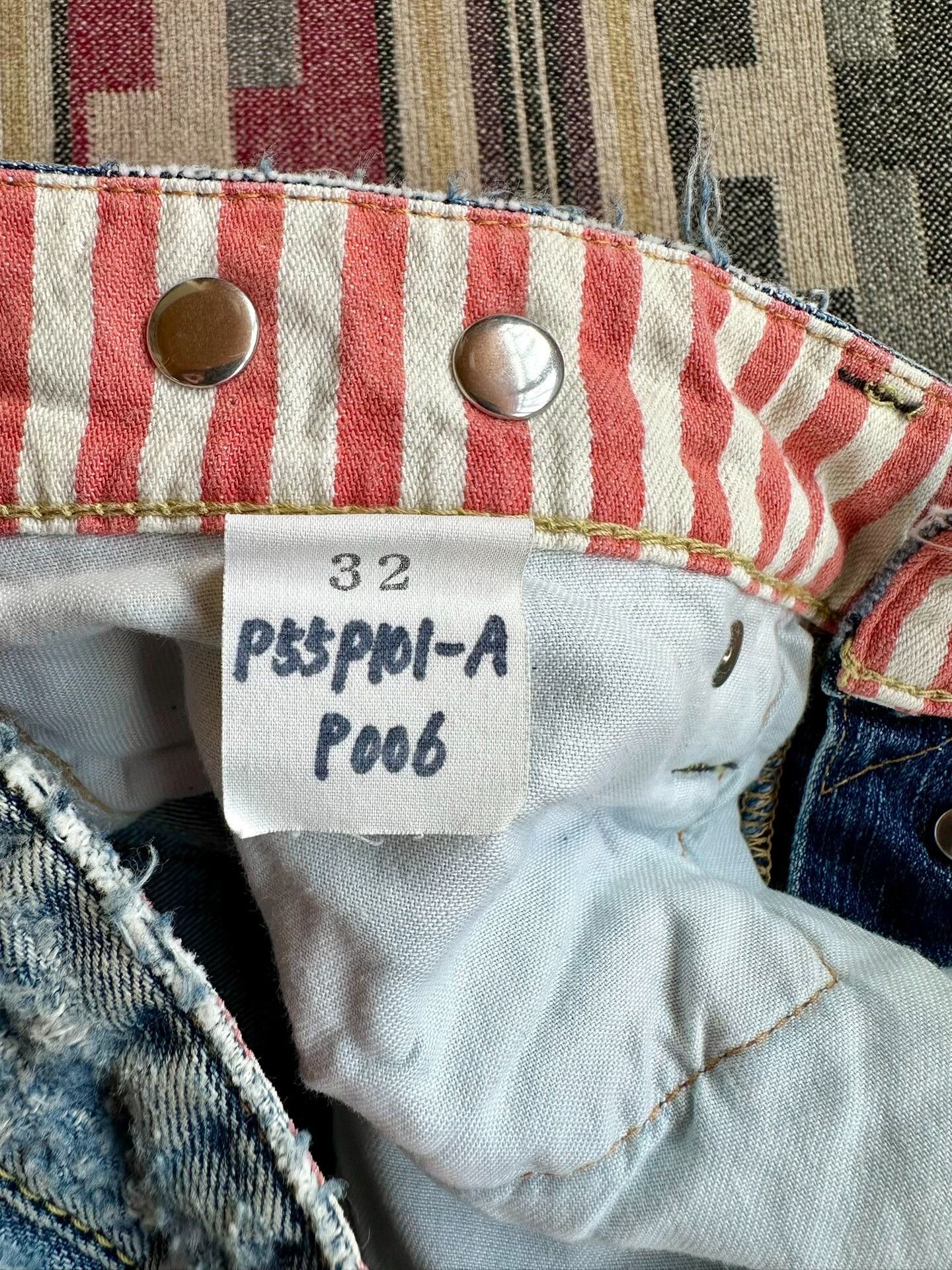 Prps distressed blue denim jeans by Prps Size US 32 / EU 48 - 8 Thumbnail