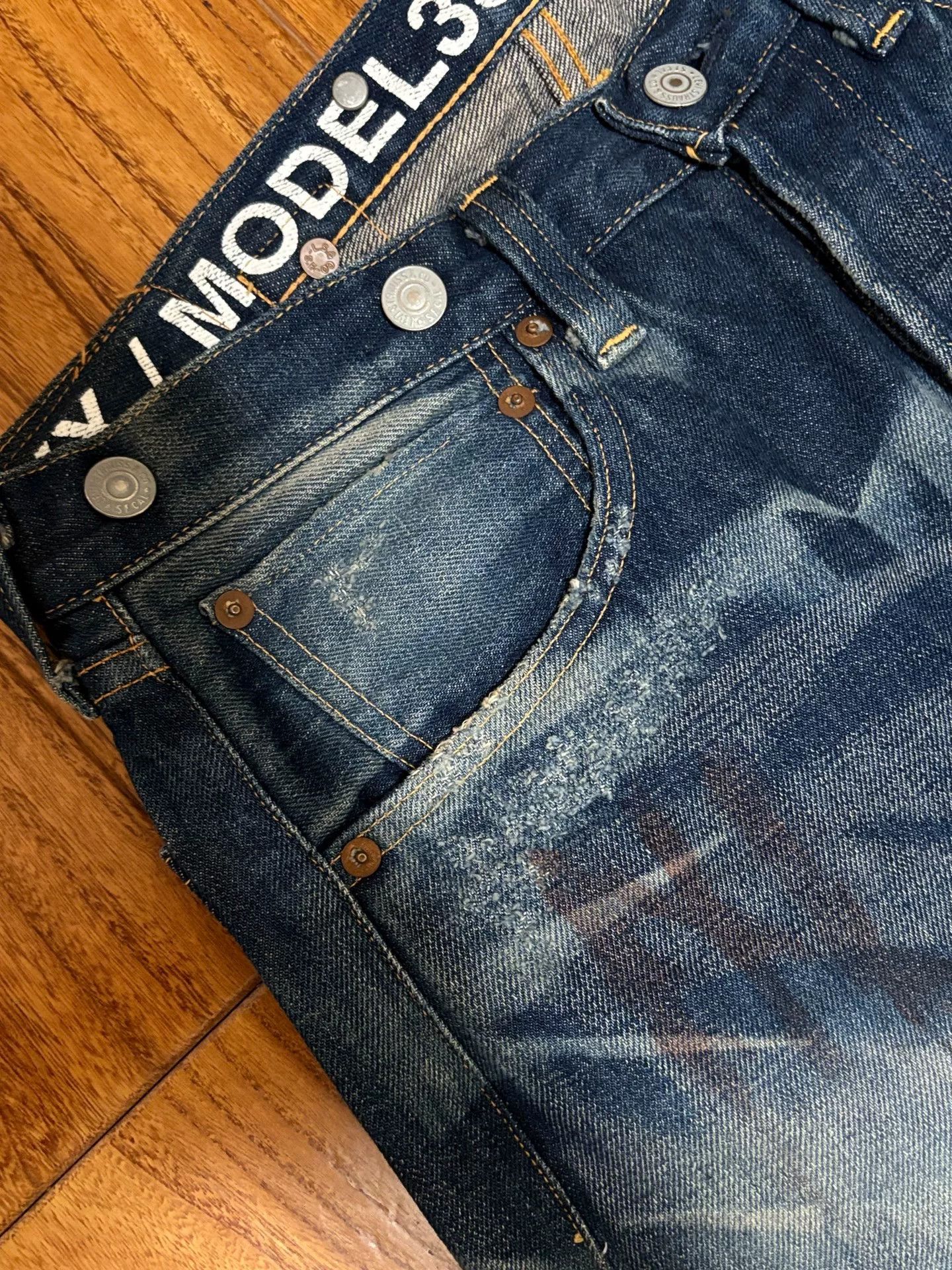LVC LVC x NEIGHBORHOOD Limited Edition Denim Pants Size US 32 / EU 48 - 8 Thumbnail