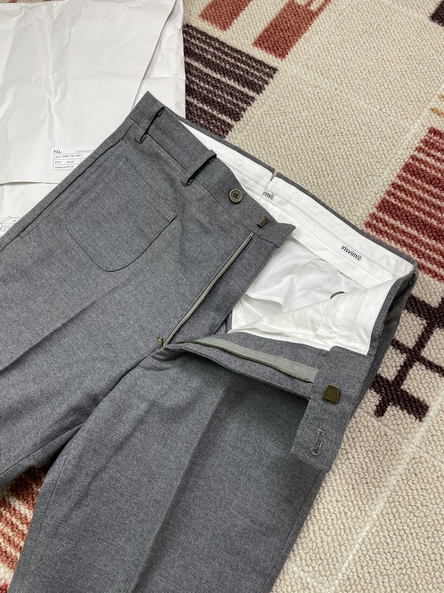 Visvim visvim zermatt pants grey with tag Size US 38 / EU 54 - 3 Thumbnail