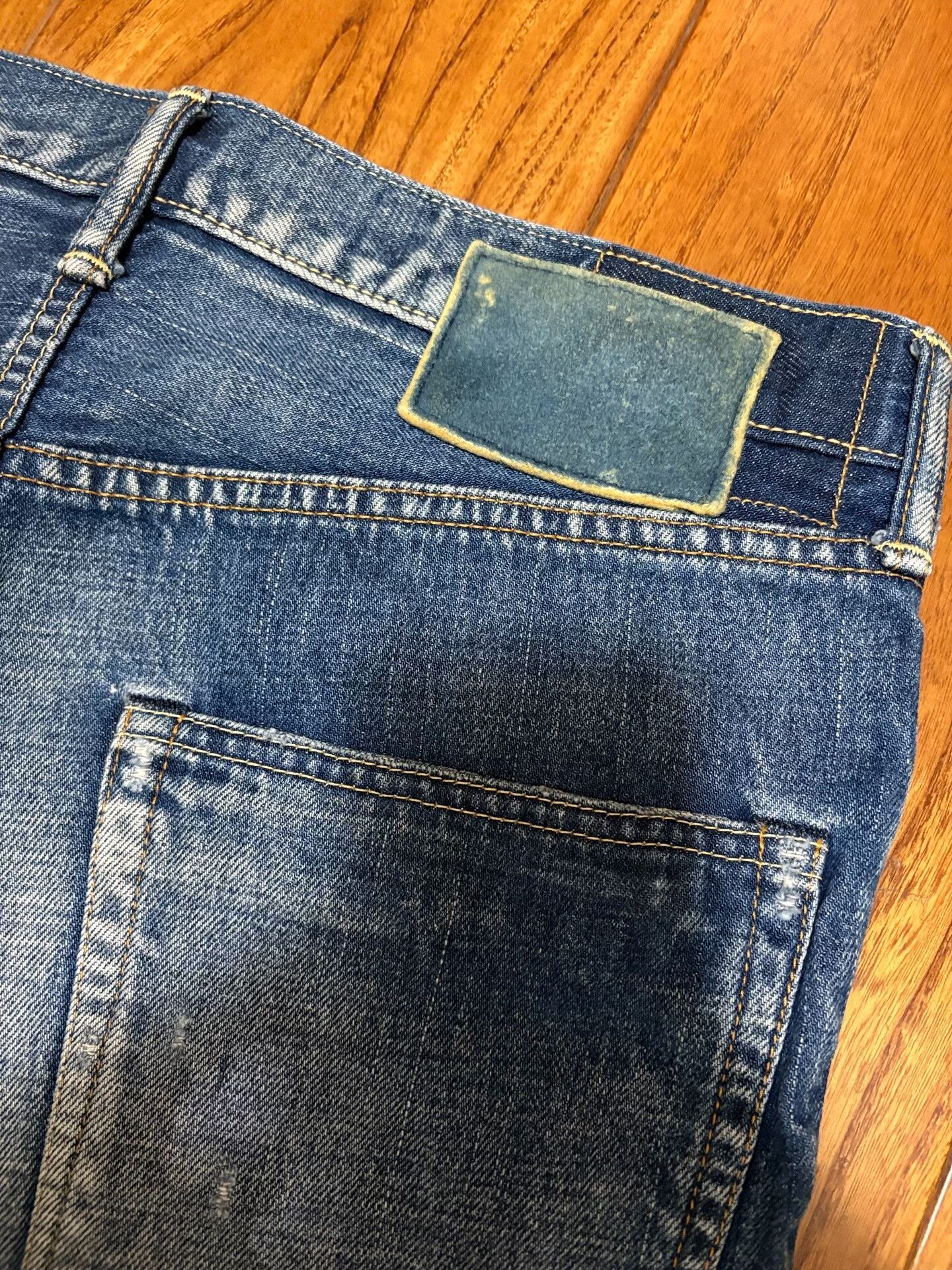 Visvim visvim distressed wash denim jeans Size US 32 / EU 48 - 5 Thumbnail