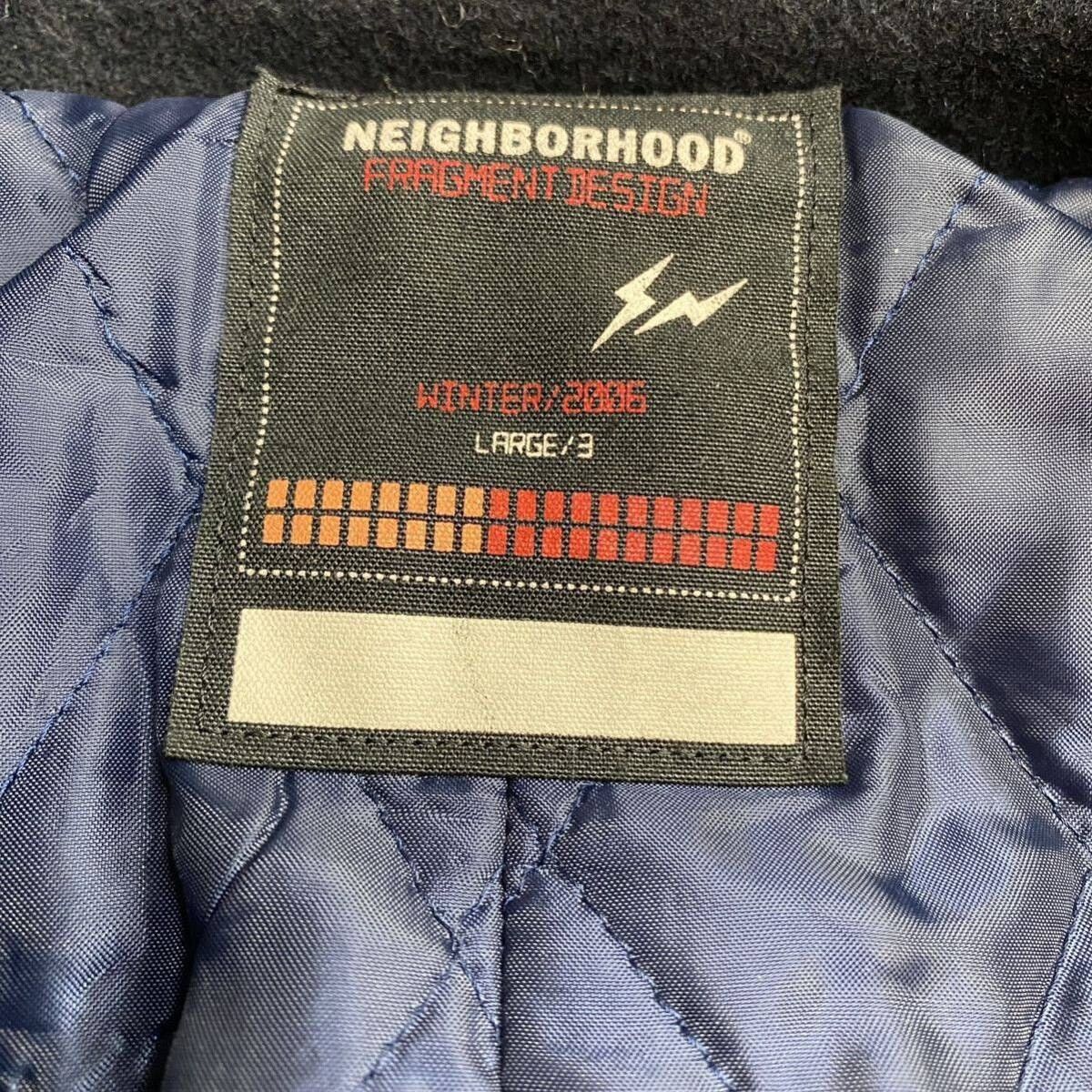 Neighborhood neighborhood fragment wool double-breasted coat Size US L / EU 52-54 / 3 - 7 Thumbnail