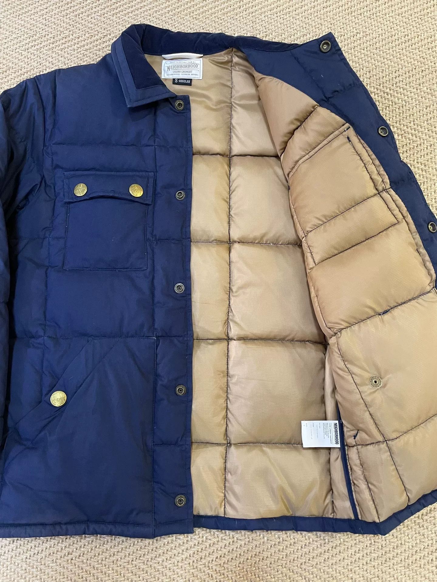 Neighborhood neighborhood puffy shirt jacket with corduroy collar Size US S / EU 44-46 / 1 - 2 Thumbnail