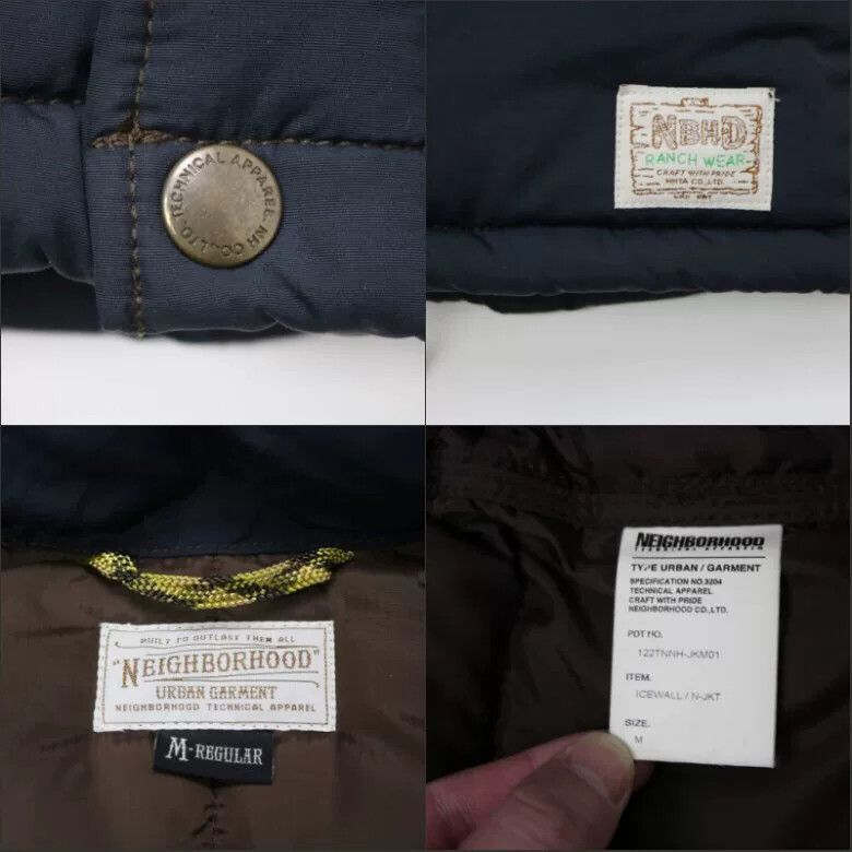 Neighborhood neighborhood icewall hooded puffer jacket Size US M / EU 48-50 / 2 - 9 Thumbnail