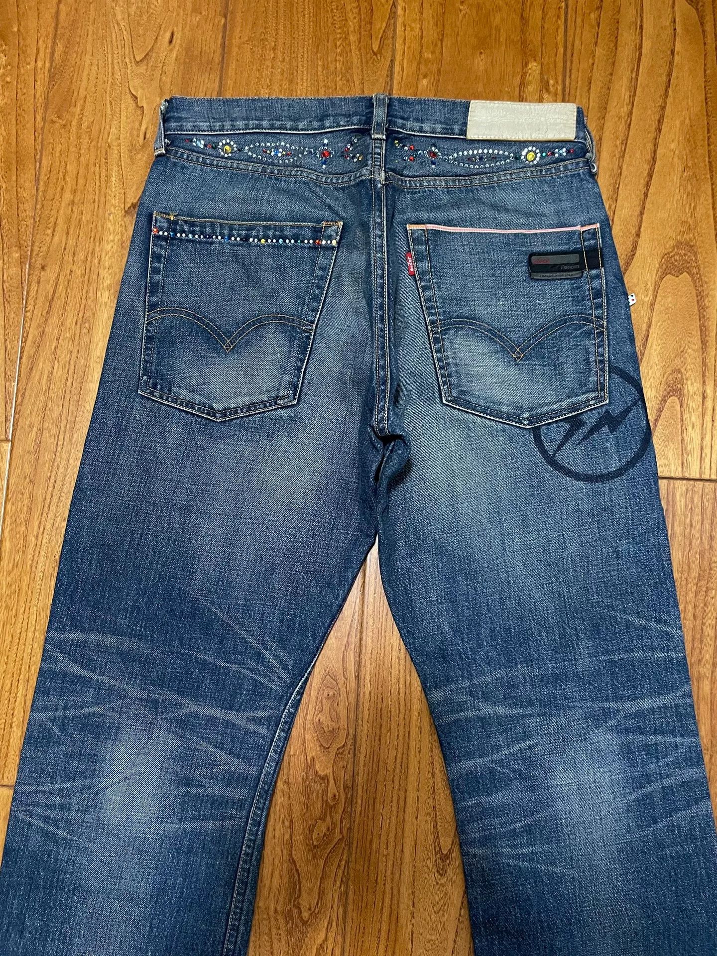 Levi's levis fenom disco distressed denim pants Size US 30 / EU 46 - 5 Thumbnail
