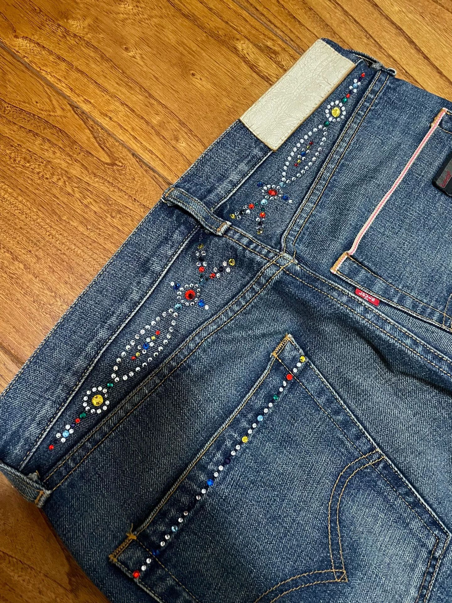 Levi's levis fenom disco distressed denim pants Size US 30 / EU 46 - 8 Thumbnail