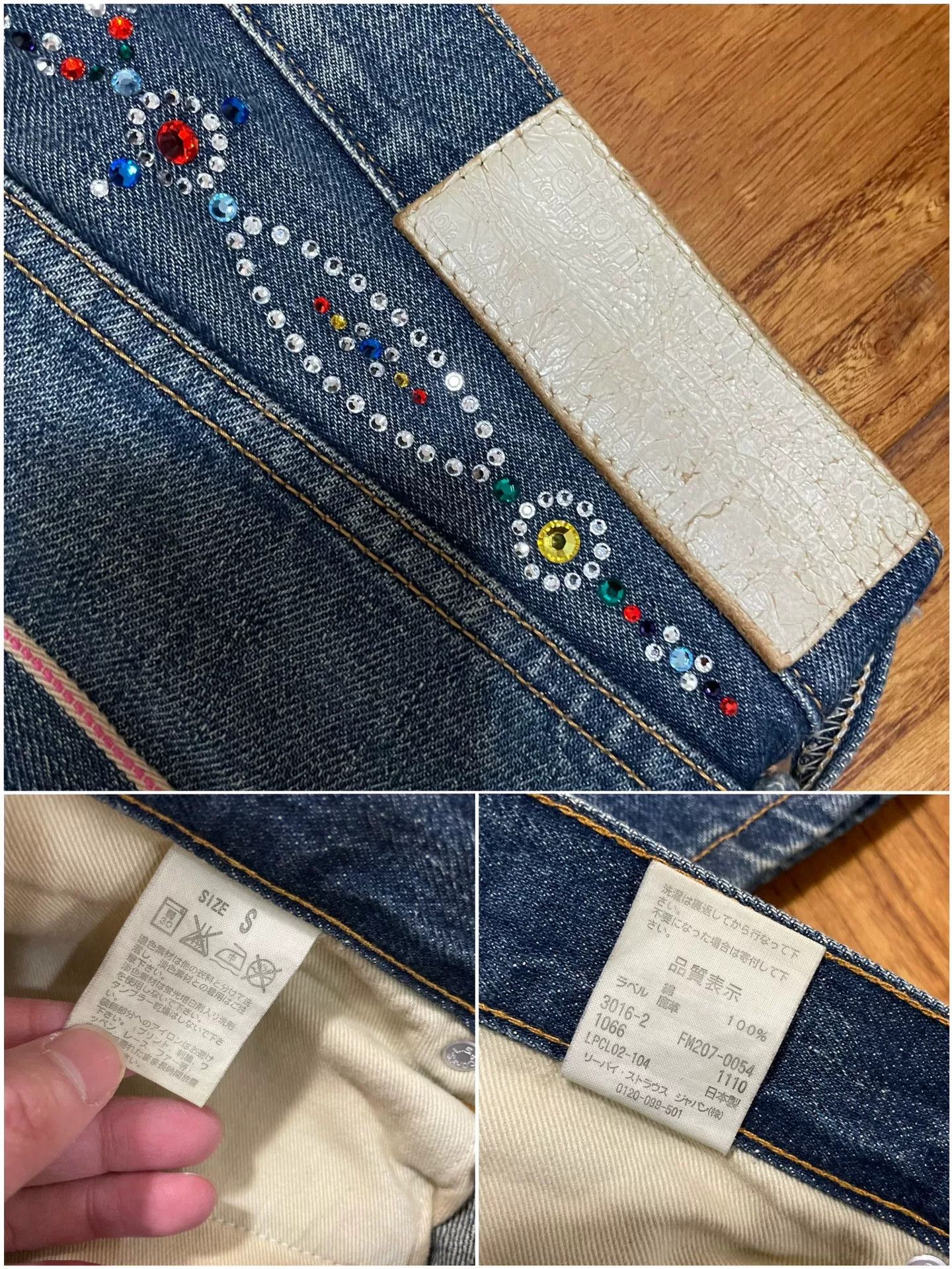 Levi's levis fenom disco distressed denim pants Size US 30 / EU 46 - 9 Thumbnail