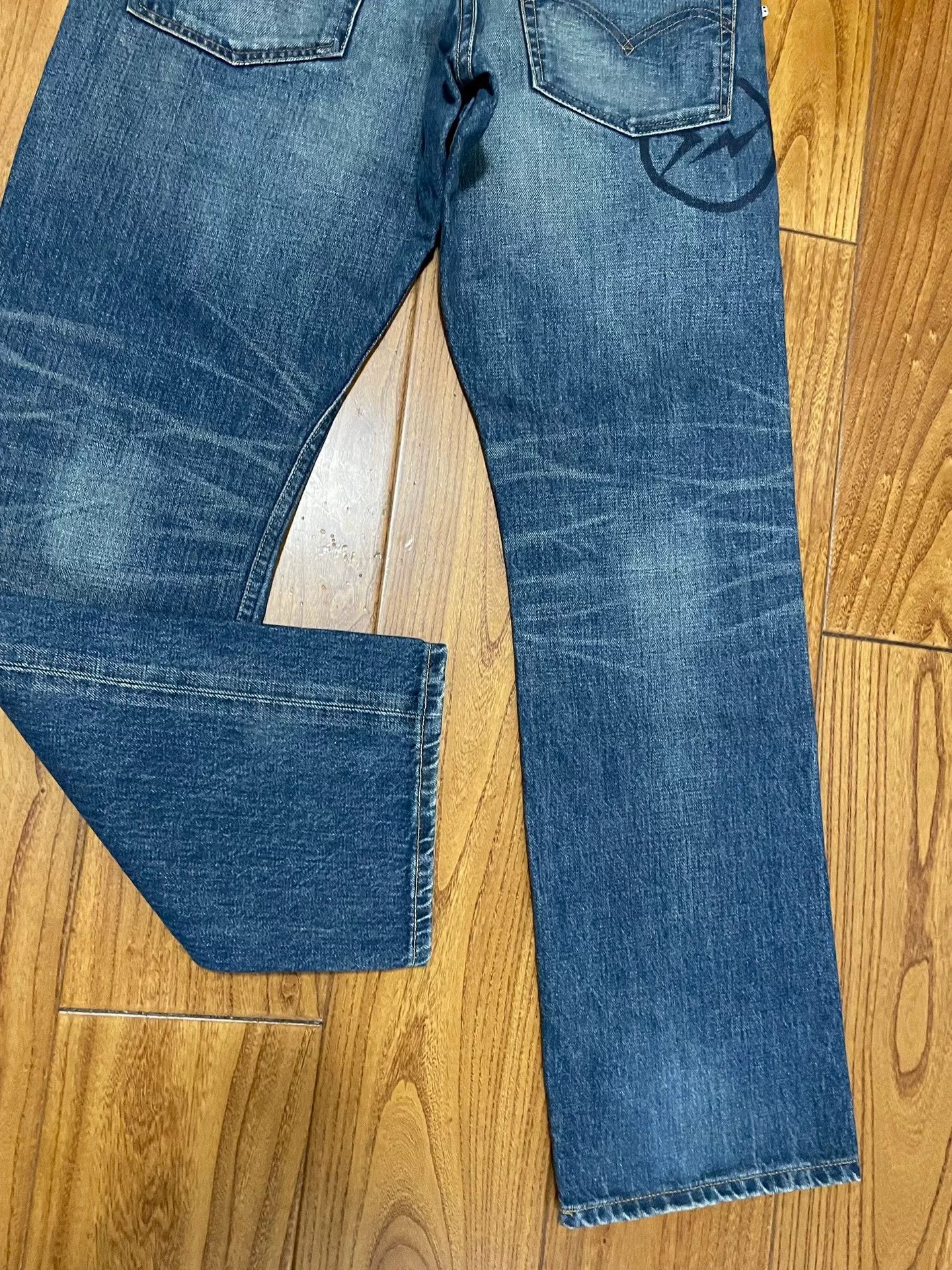 Levi's levis fenom disco distressed denim pants Size US 30 / EU 46 - 3 Thumbnail