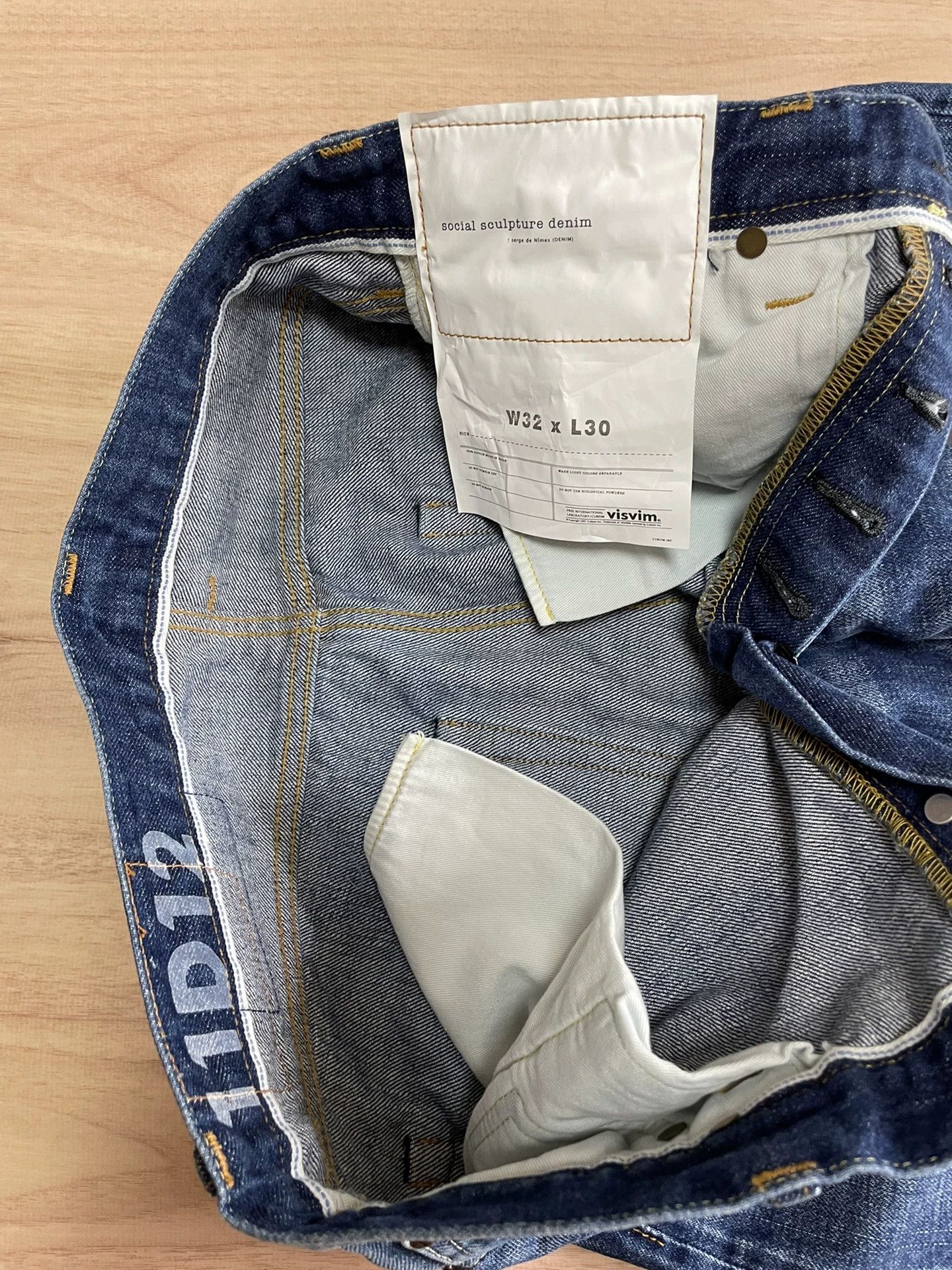 Visvim visvim social sculpture damaged denim pants Size US 32 / EU 48 - 7 Thumbnail