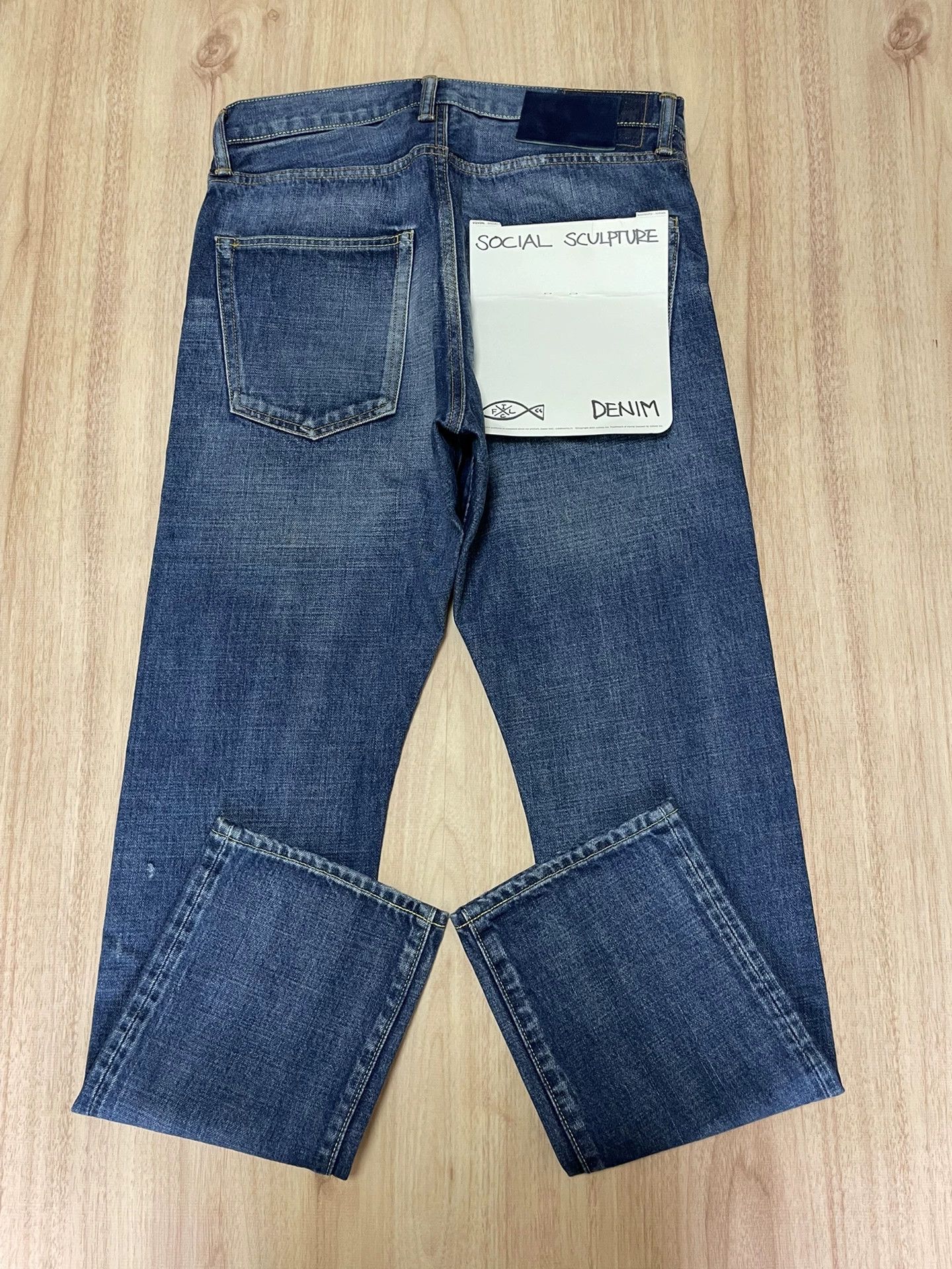 Visvim visvim social sculpture damaged denim pants Size US 32 / EU 48 - 4 Thumbnail