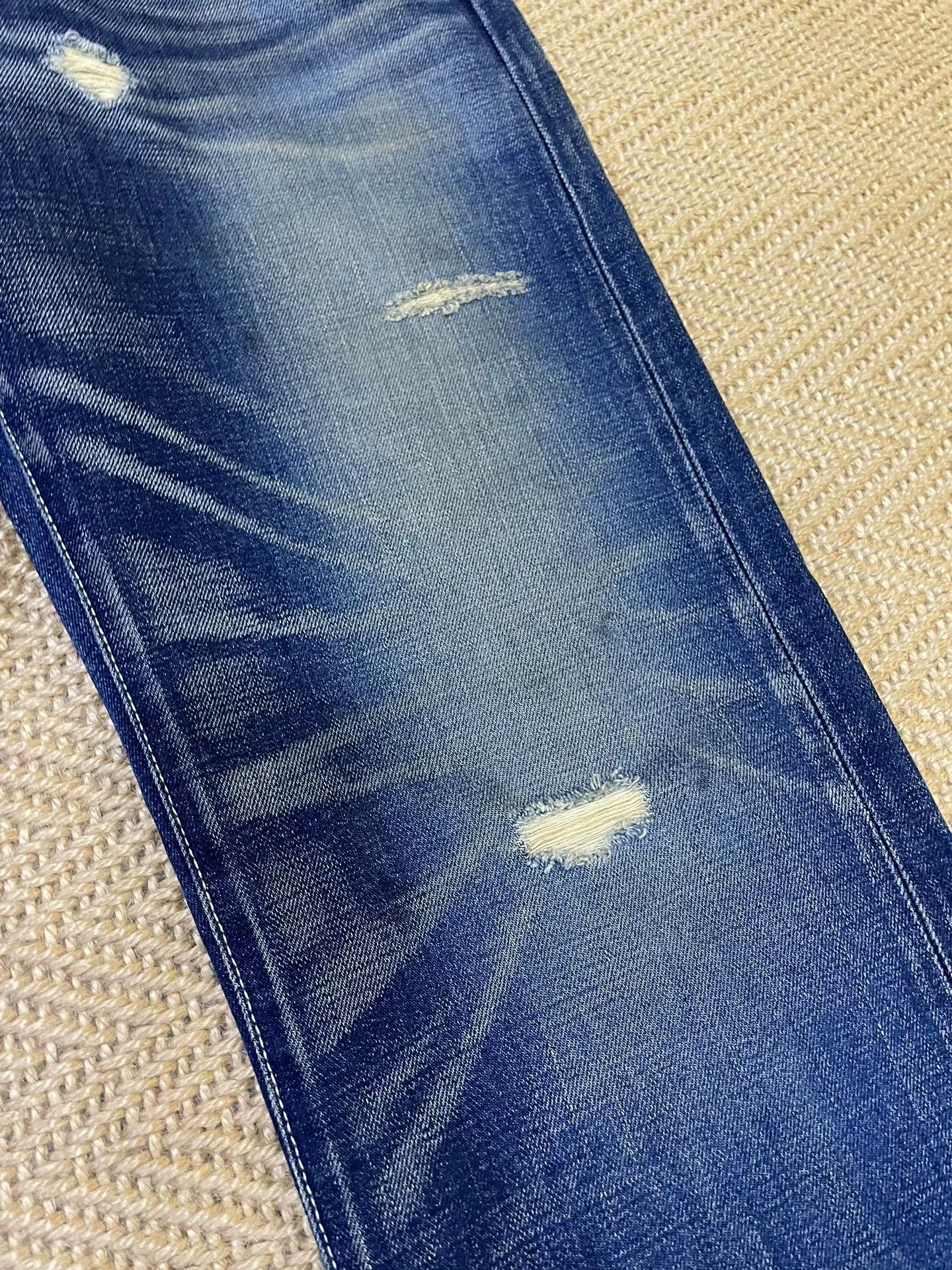 Neighborhood neighborhood patchwork distressed denim pants Size US 28 / EU 44 - 7 Thumbnail