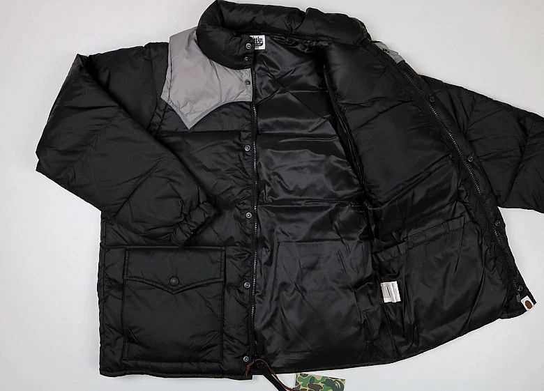 Bape bape detachable sleeve down jacket Size US M / EU 48-50 / 2 - 2 Thumbnail
