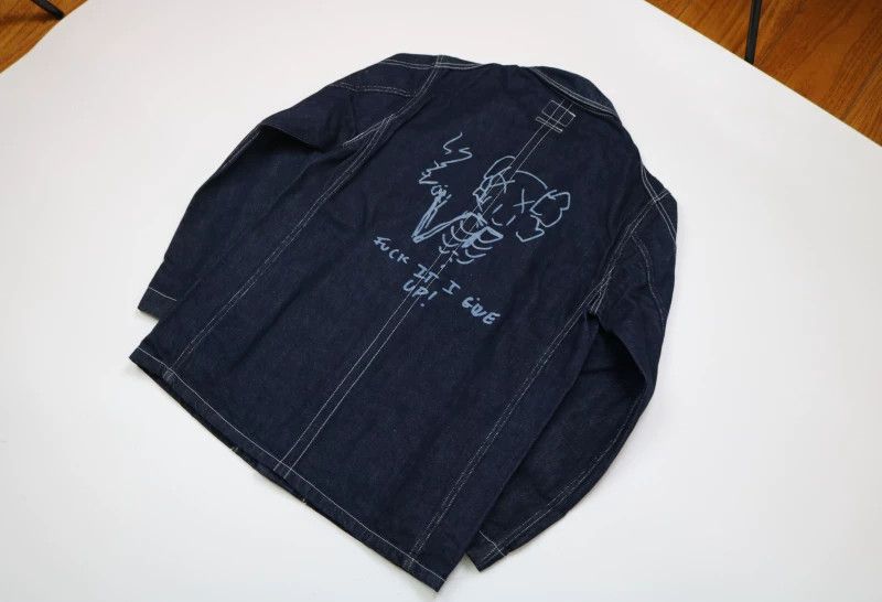 Kaws kaws graffiti denim jacket size m Size US M / EU 48-50 / 2 - 5 Thumbnail