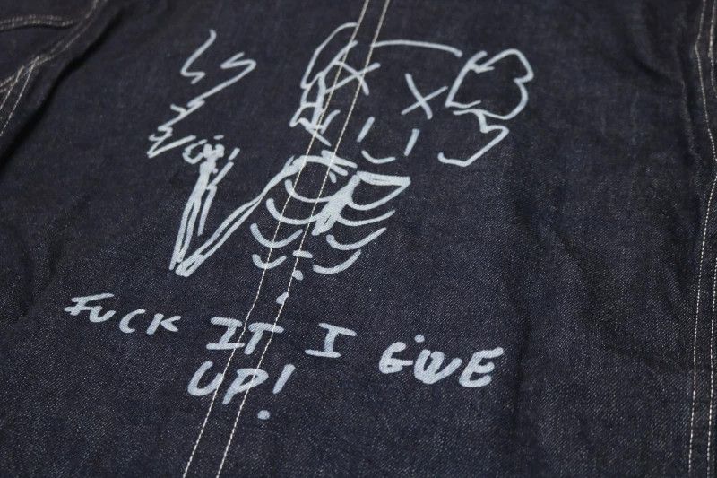 Kaws kaws graffiti denim jacket size m Size US M / EU 48-50 / 2 - 6 Thumbnail