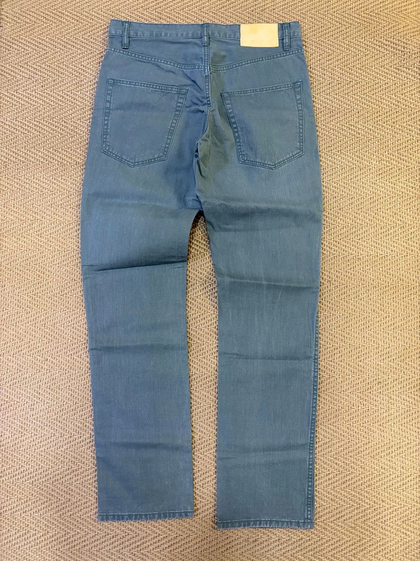 Visvim visvim fluxus 03 chino pants in blue Size US 31 - 2 Thumbnail