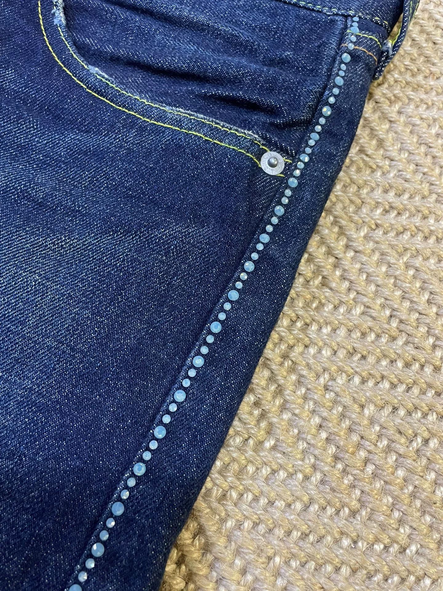 Levi's Levis Fenom Disco Green Wash Jeans Size US 34 / EU 50 - 8 Thumbnail