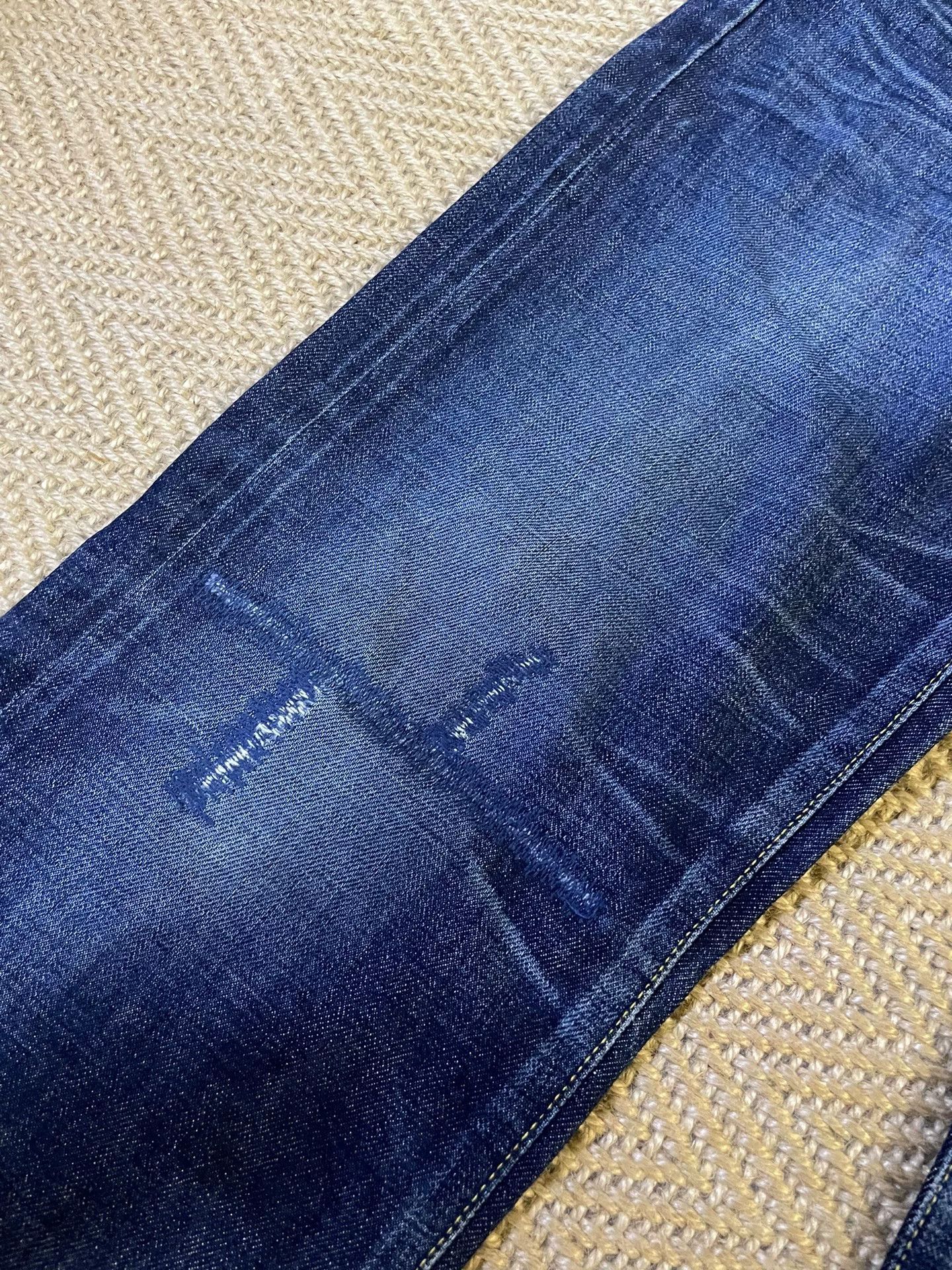 Neighborhood NEIGHBORHOOD 08EX Blue Line Distressed Jeans Size US 31 - 3 Thumbnail