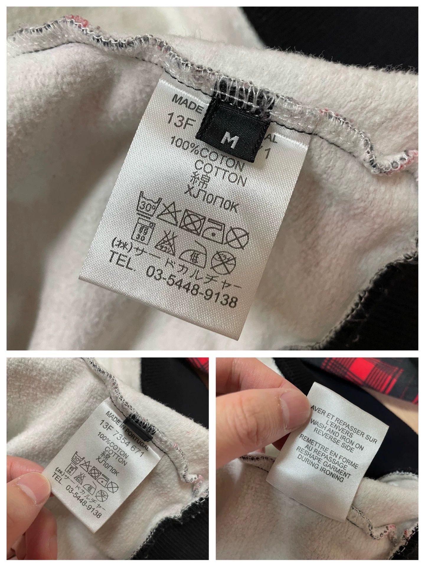Givenchy givenchy red plaid dog graphic sweatshirt Size US M / EU 48-50 / 2 - 8 Thumbnail