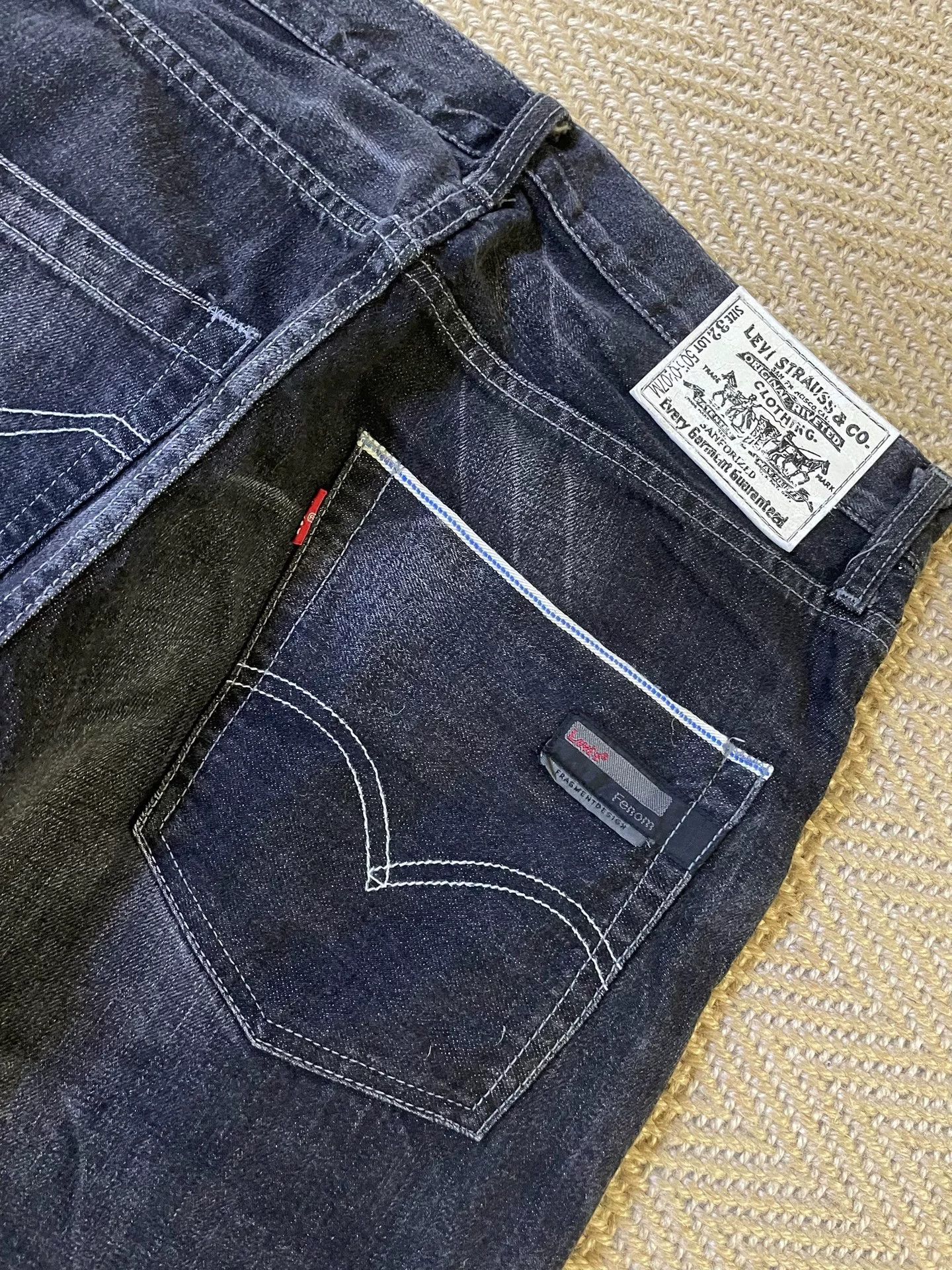 Levi's levis fenom heavy washed denim pants Size US 32 / EU 48 - 4 Thumbnail