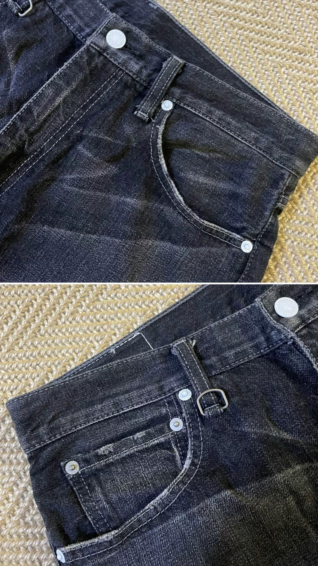 Levi's levis fenom heavy washed denim pants Size US 32 / EU 48 - 6 Thumbnail