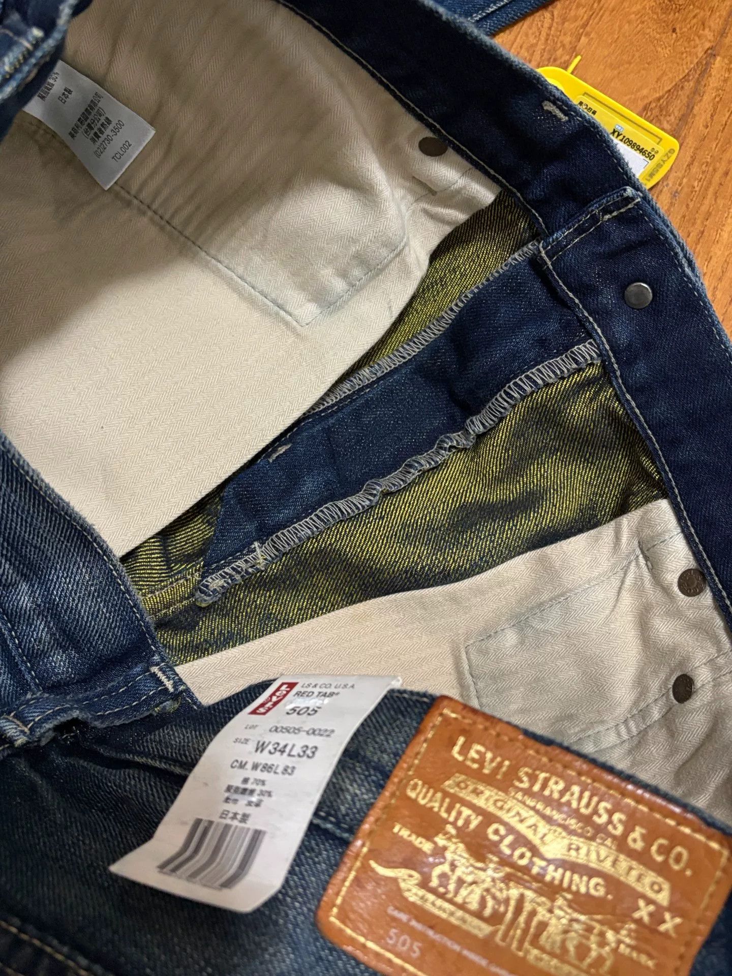 CLOT clot levi's kazuki distressed denim pants Size US 34 / EU 50 - 8 Thumbnail