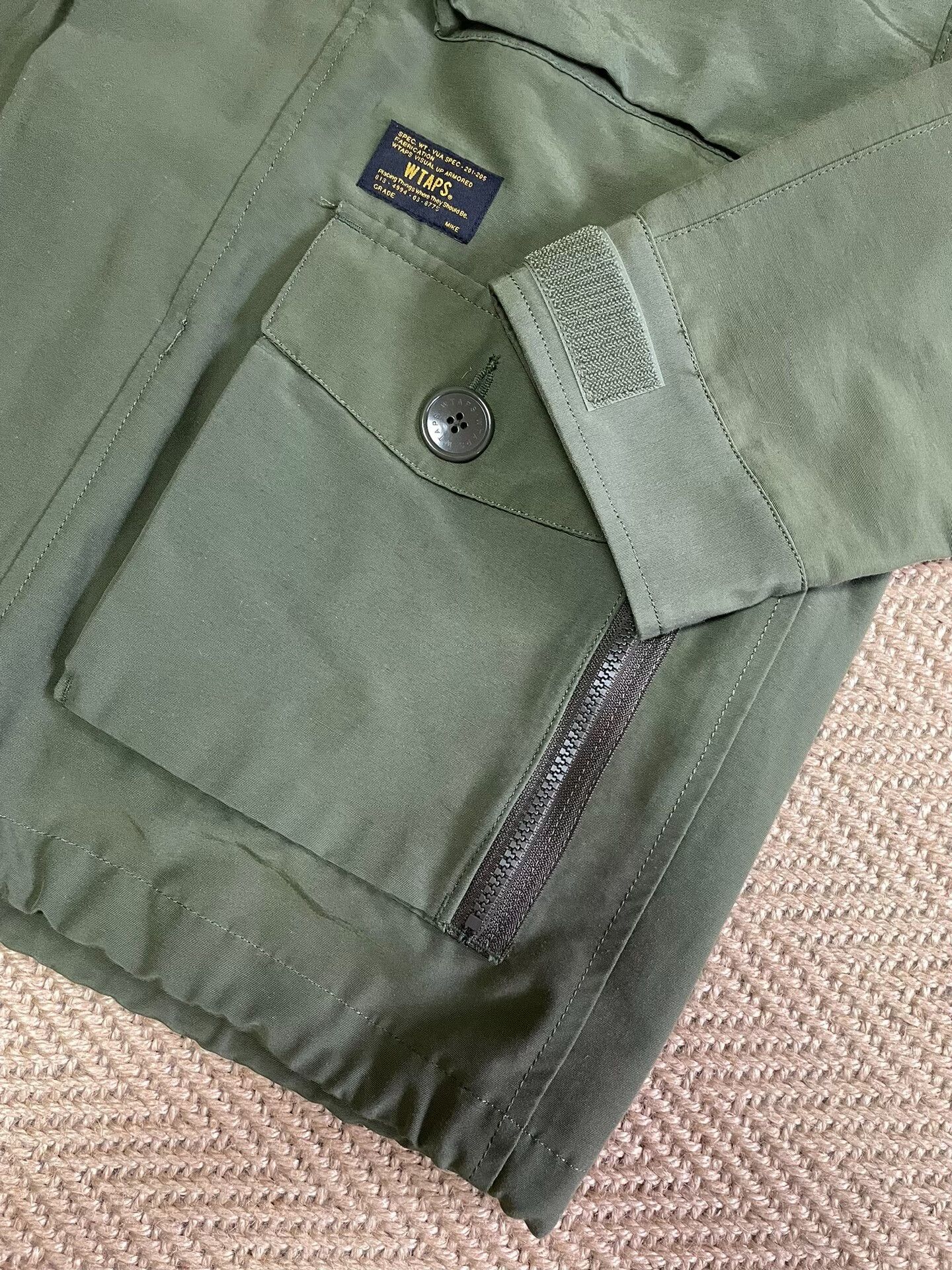 Wtaps wtaps parasmock jacket with hood and pockets Size US M / EU 48-50 / 2 - 3 Thumbnail