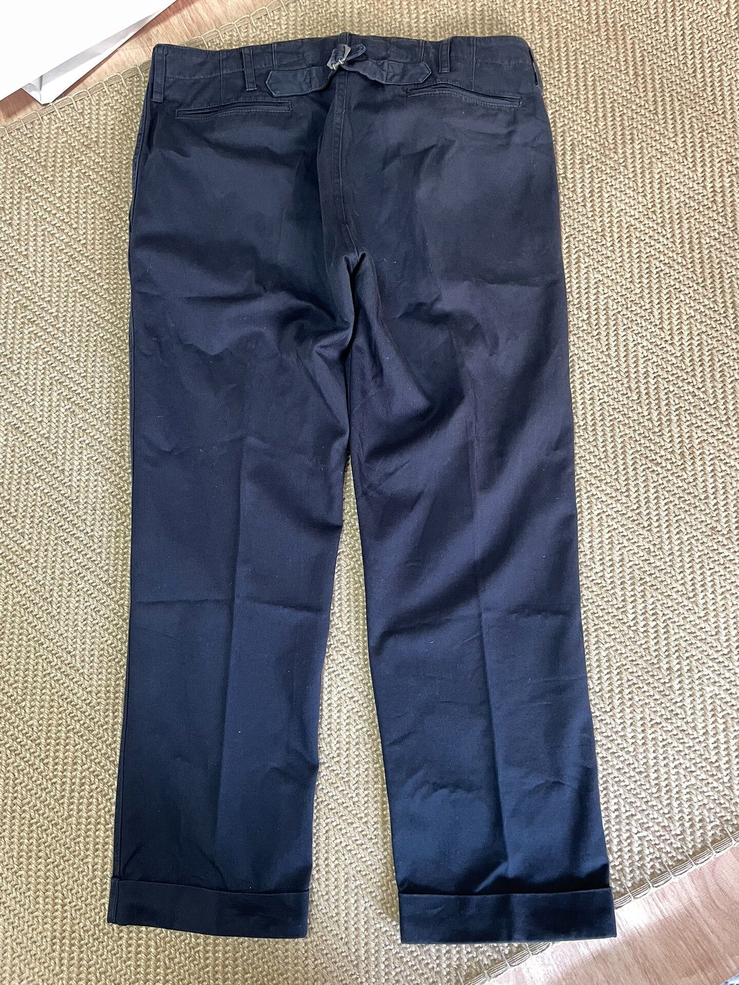 Visvim visvim high-water chino pants in navy color Size US 31 - 2 Thumbnail