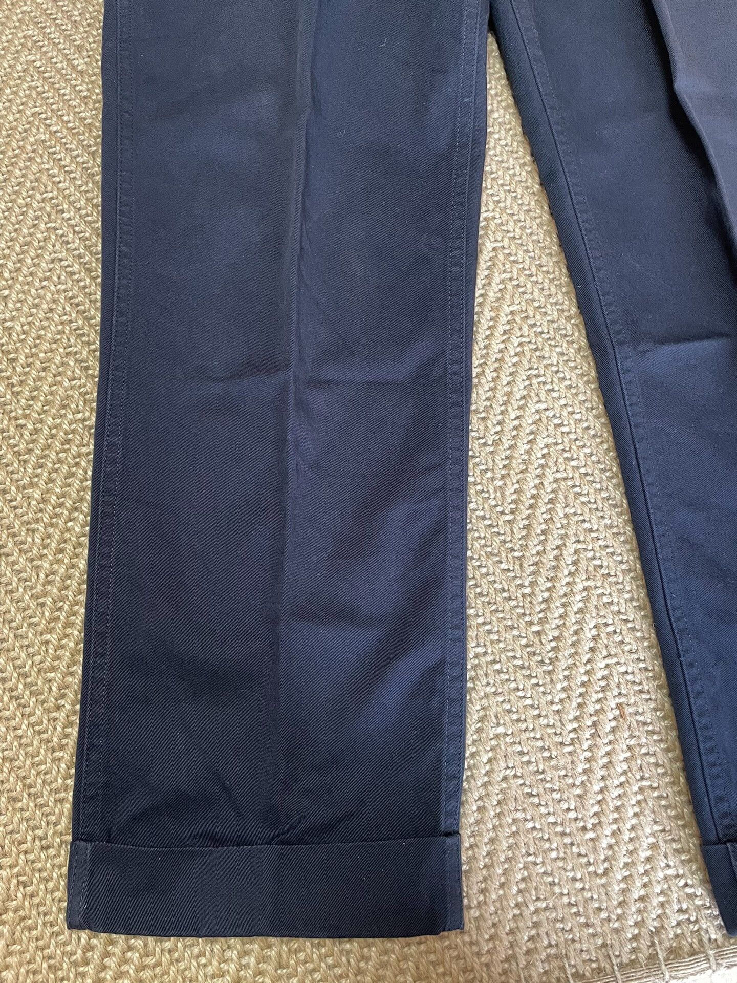 Visvim visvim high-water chino pants in navy color Size US 31 - 3 Thumbnail