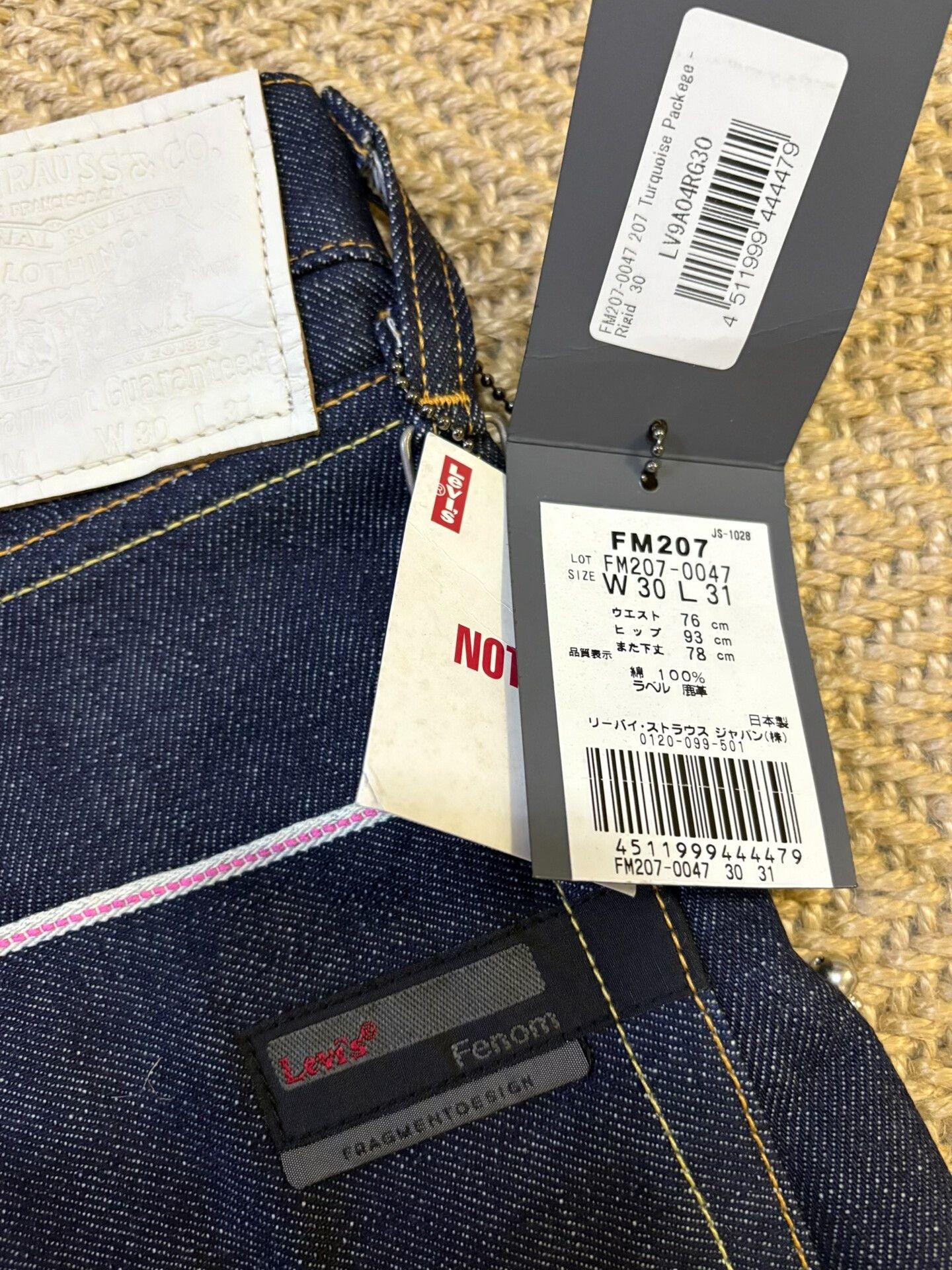 Levi's levis fenom turquoise denim pants Size US 30 / EU 46 - 8 Thumbnail