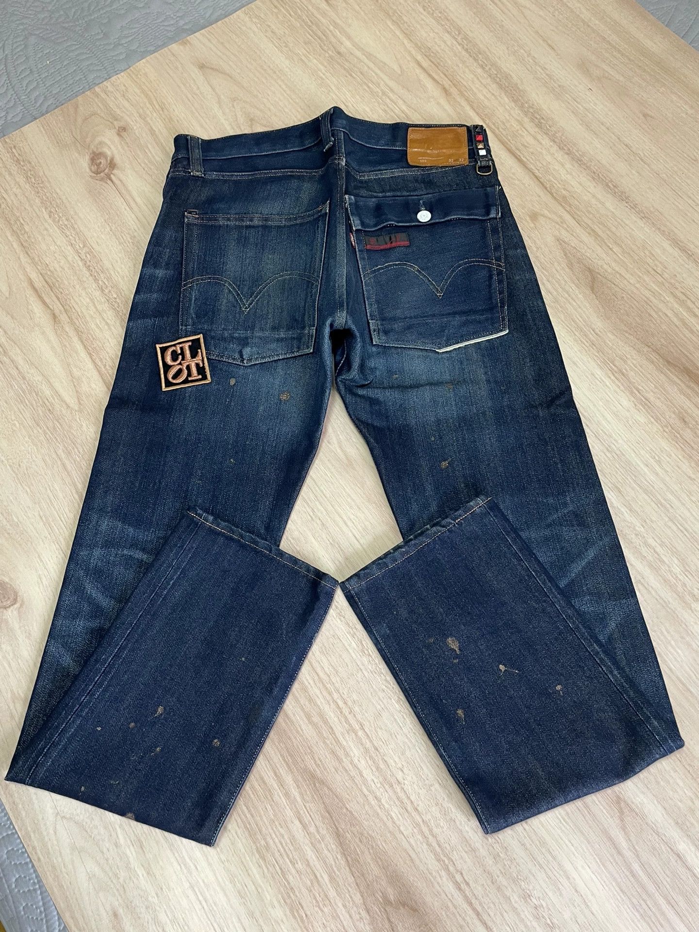 CLOT CLOT x LEVIS 505 Copper Line Jeans Size US 32 / EU 48 - 3 Thumbnail