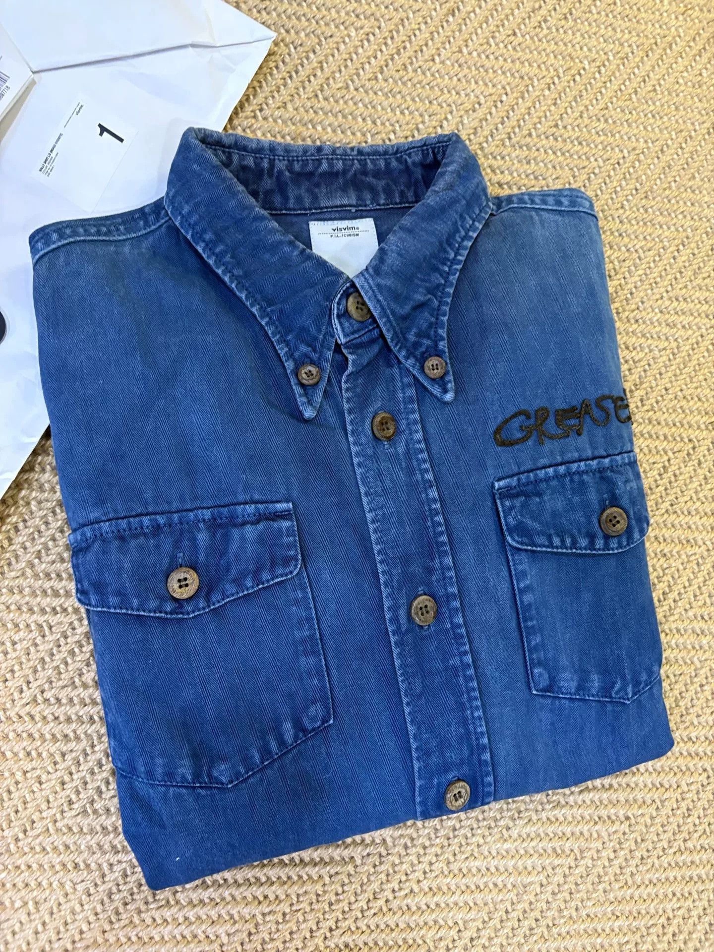 Visvim VISVIM WALLY LONG SLEEVE SHIRT INDIGO Size US M / EU 48-50 / 2 - 3 Thumbnail