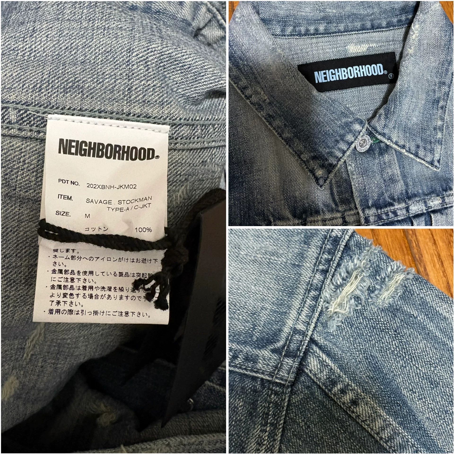 Neighborhood neighborhood savage stockman denim jacket Size US M / EU 48-50 / 2 - 8 Thumbnail