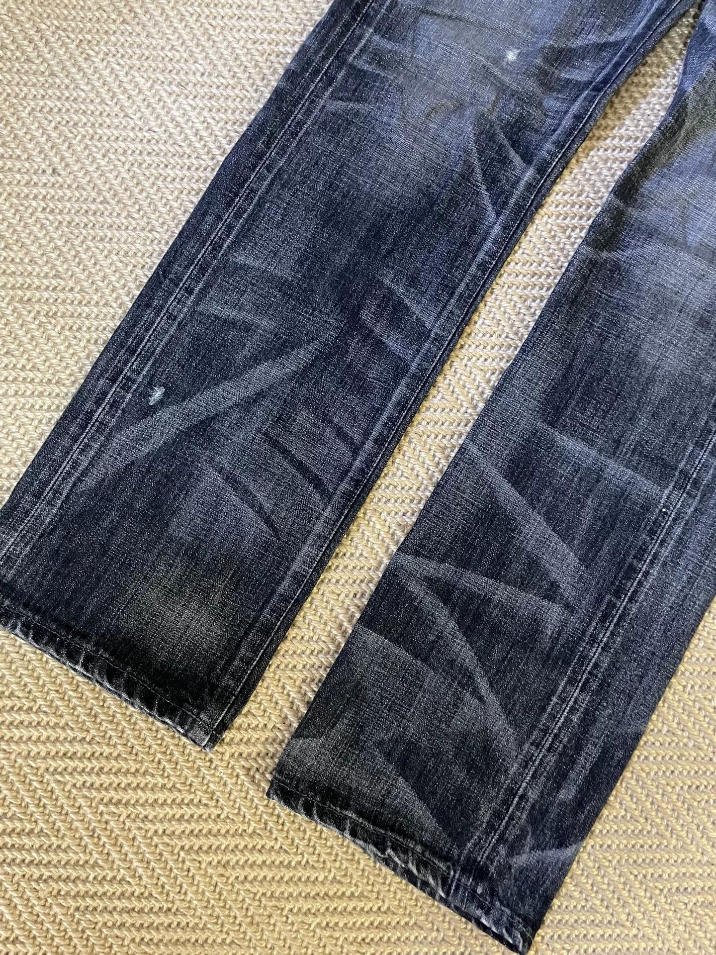 Neighborhood neighborhood black wash denim pants Size US 27 - 5 Thumbnail