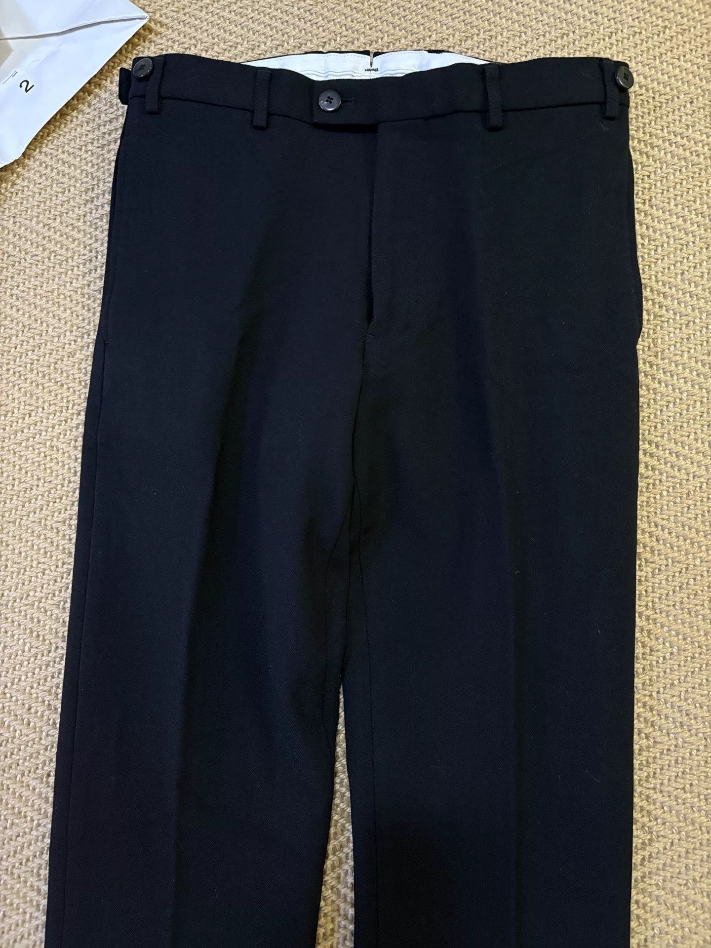 Visvim visvim high-water wool slacks in black Size US 39 - 3 Thumbnail