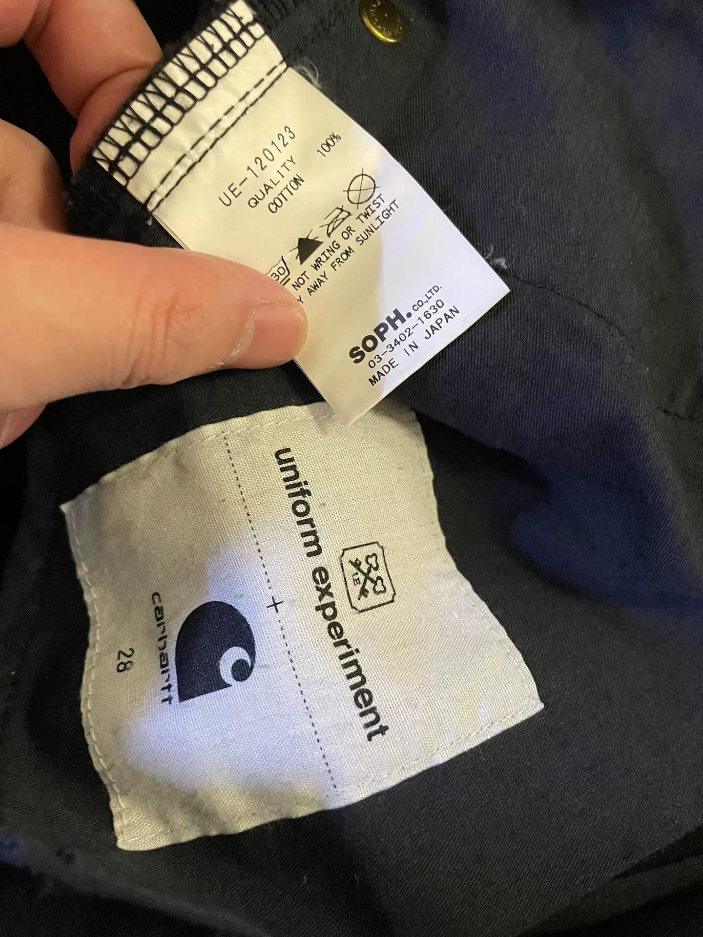 Carhartt Wip ue x carhartt damaged pants in black Size US 28 / EU 44 - 8 Thumbnail