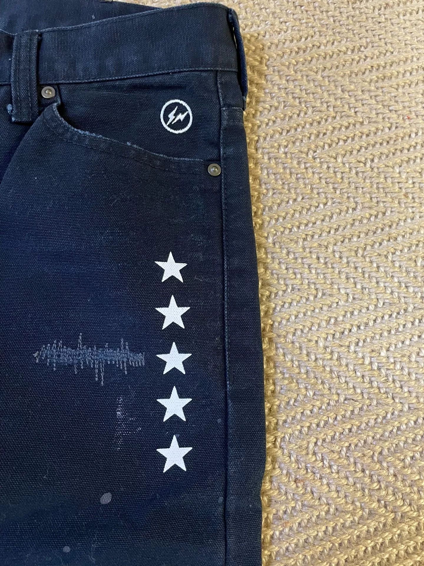 Carhartt Wip ue x carhartt damaged pants in black Size US 28 / EU 44 - 4 Thumbnail