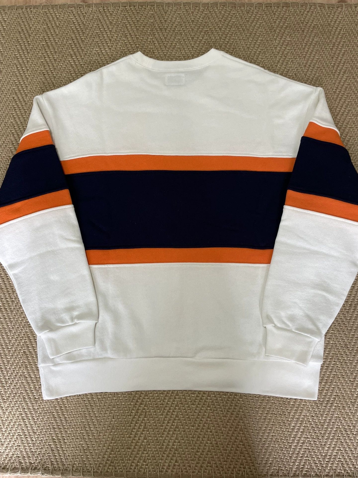 Beams Japan striped color-blocked casual sweatshirt Size US M / EU 48-50 / 2 - 2 Thumbnail