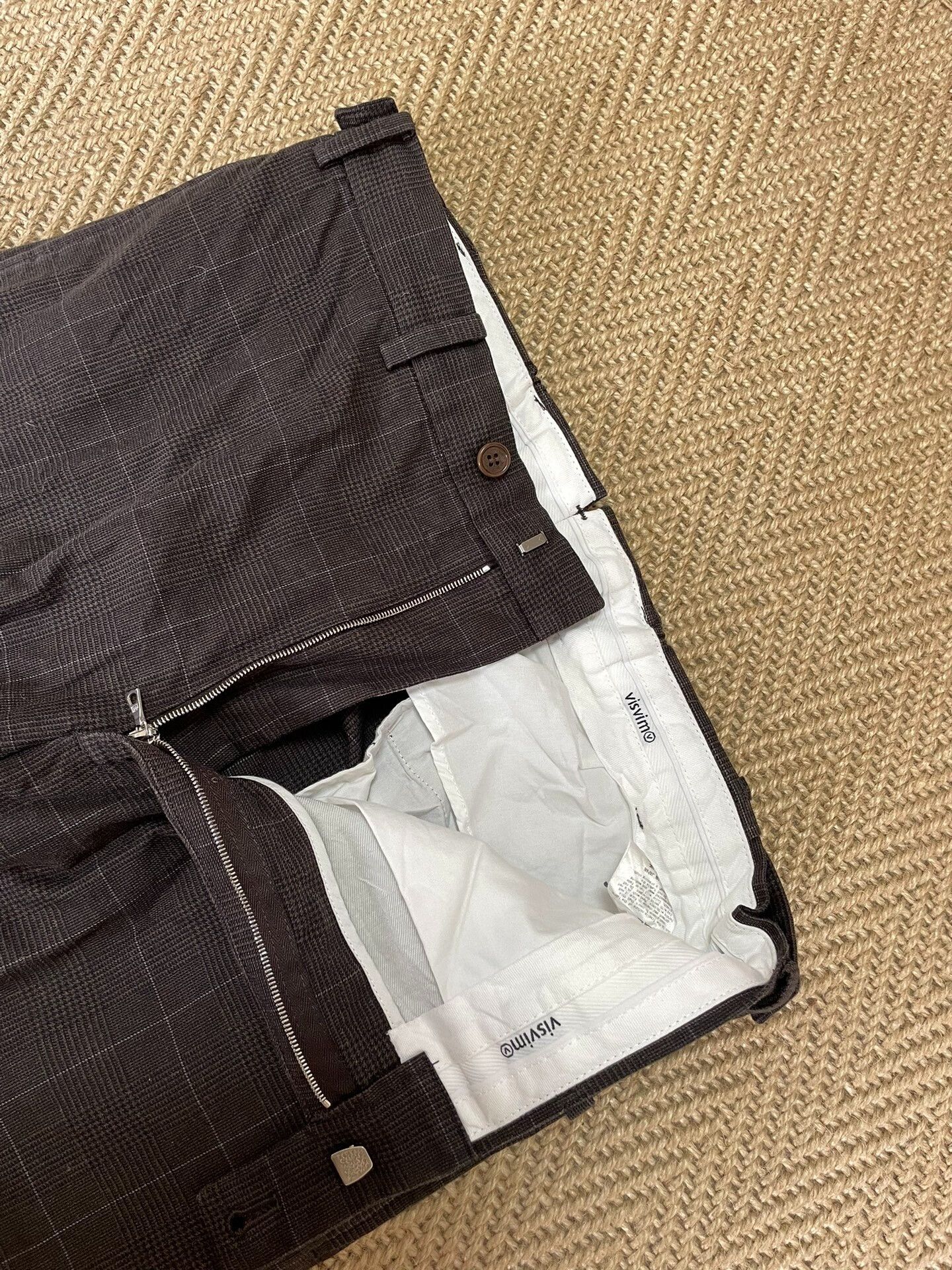 Visvim visvim high water slacks check pants Size US 31 - 4 Thumbnail